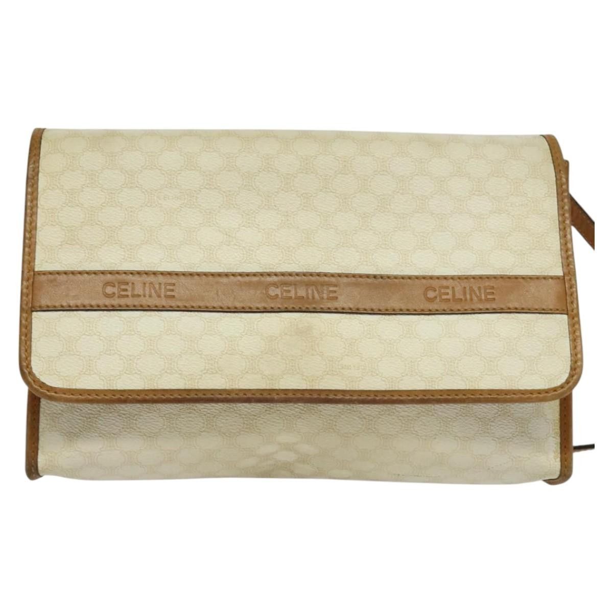 Celine Celine Macadam Shoulder Bag PVC Leather Size ONE SIZE - 1 Thumbnail