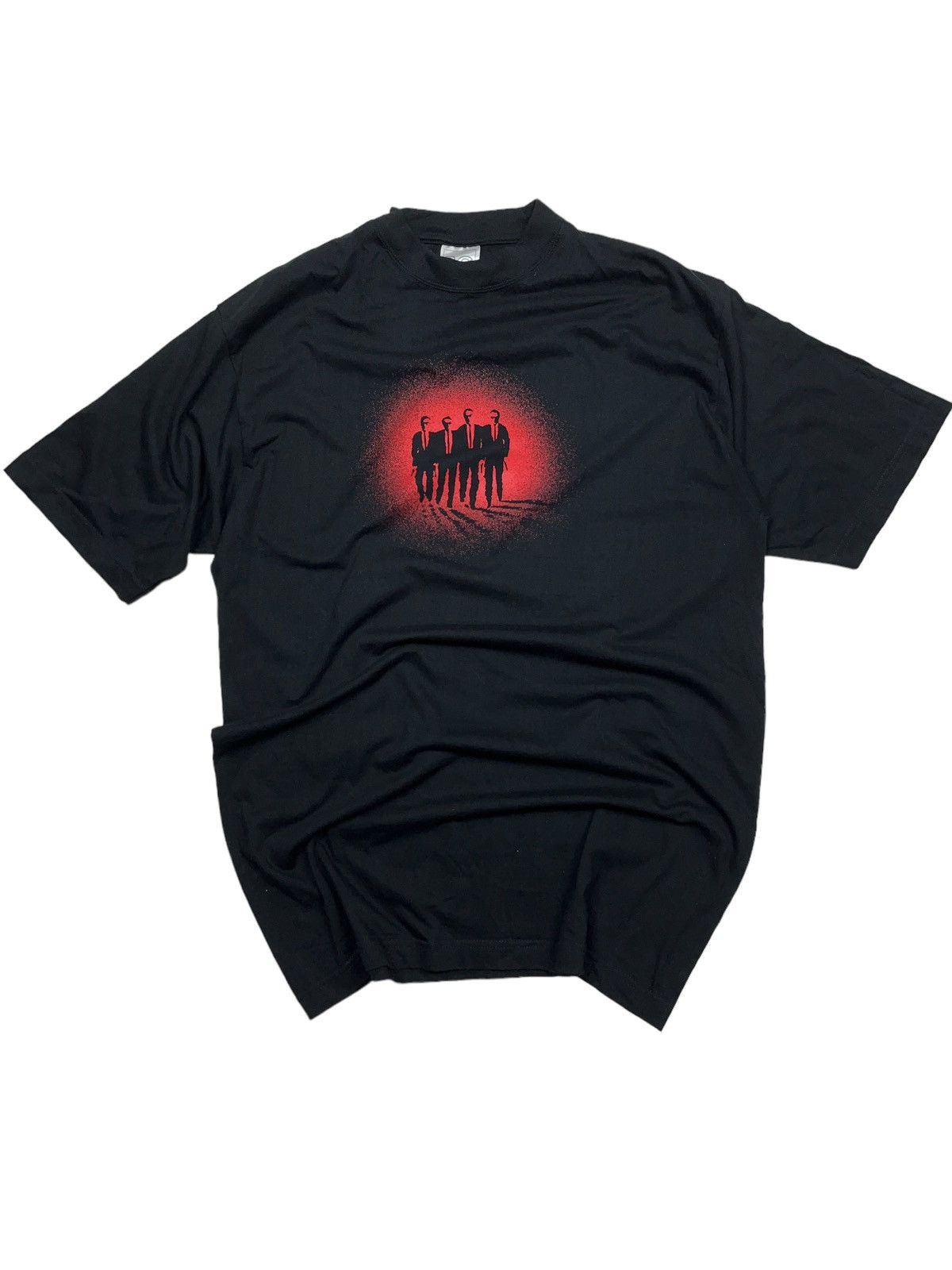 image of Movie x Vintage 90's Reservoir Dogs T-Shirt Promo in Black, Men's (Size XL)