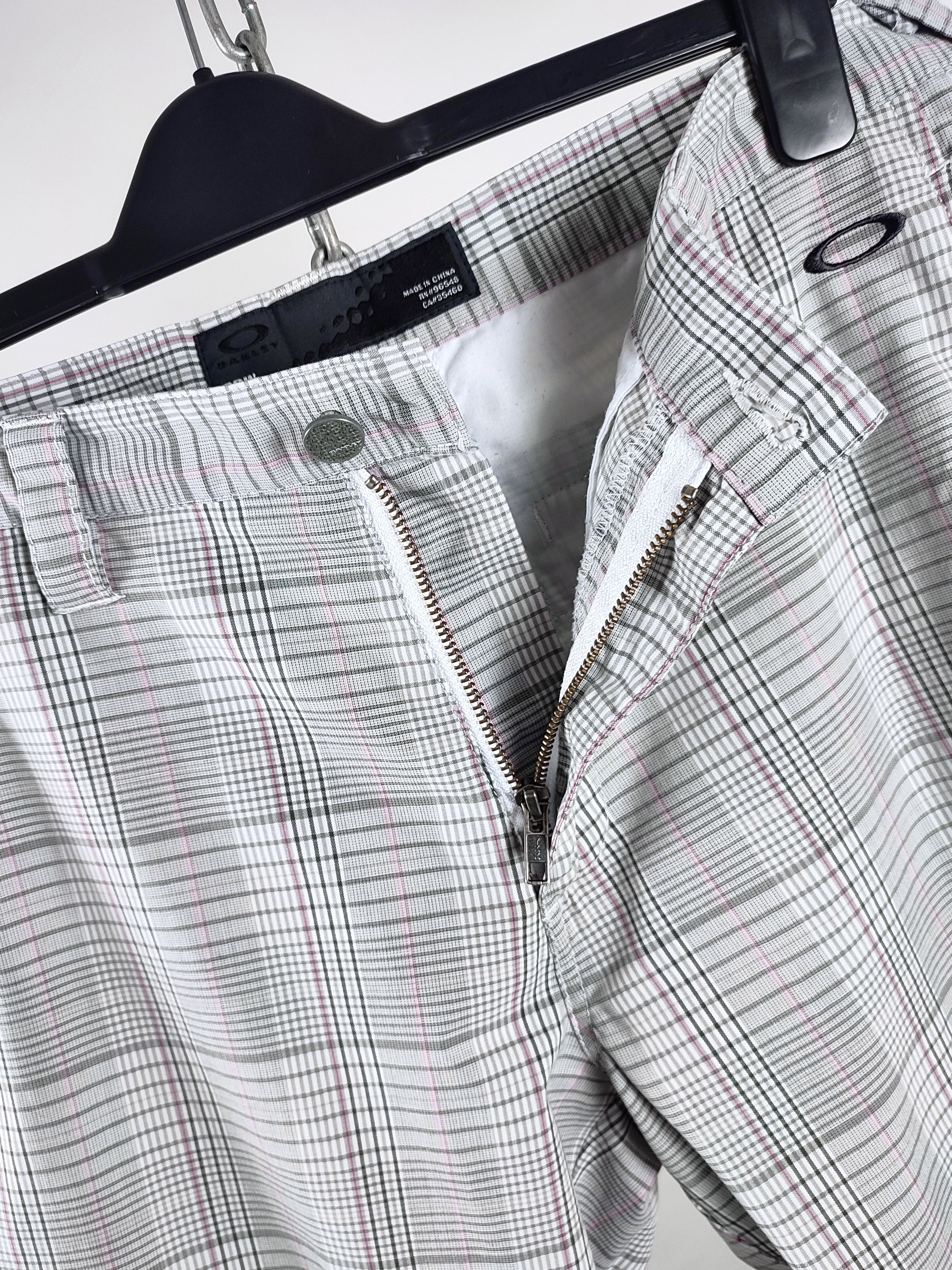 Oakley Y2K Oakley Multicolor Check Straight Nylon Pants Trousers Size US 32 / EU 48 - 7 Thumbnail