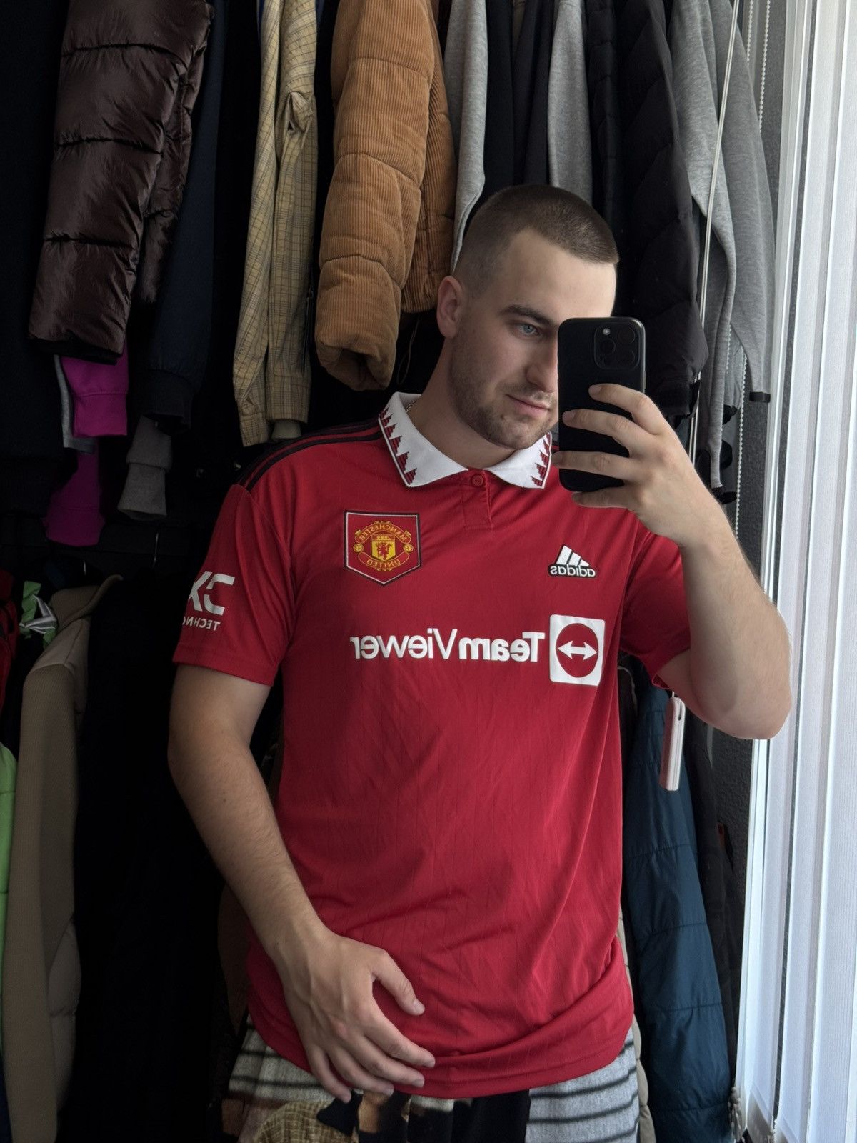 Nike Manchester United Jersey 22 Team Viewer tee Size US L / EU 52-54 / 3 - 3 Thumbnail