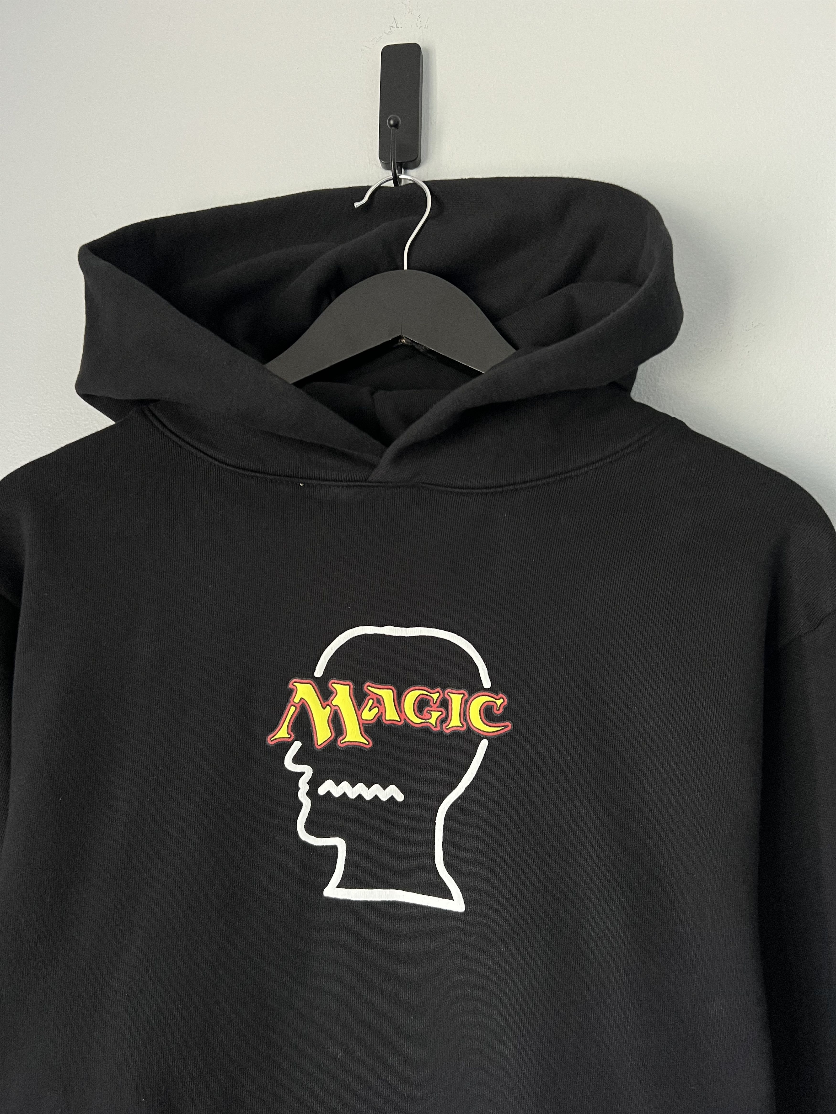 Brain Dead Brain Dead Magic The Gathering Logo Hoodie in Black Size US S / EU 44-46 / 1 - 1 Thumbnail