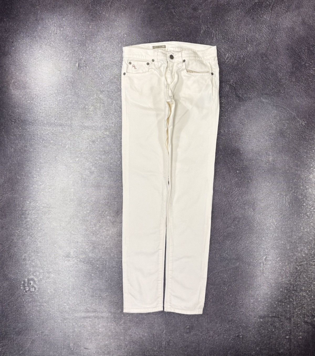 Ralph Lauren Ralph Lauren Proprietor Women’s White Skinny Stretch Jeans Size 26" / US 2 / IT 38 - 1 Thumbnail