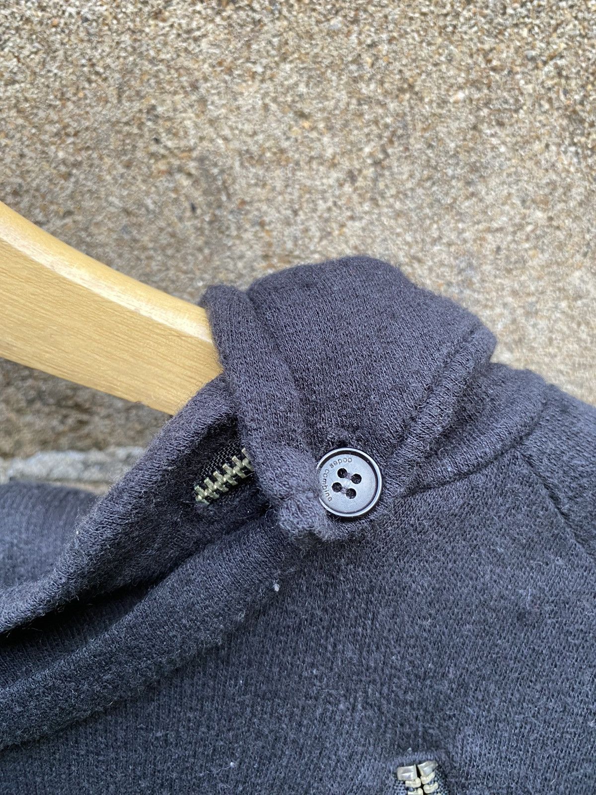 PPFM Vintage codes combine double layers multi zip hoodie Size US L / EU 52-54 / 3 - 8 Thumbnail