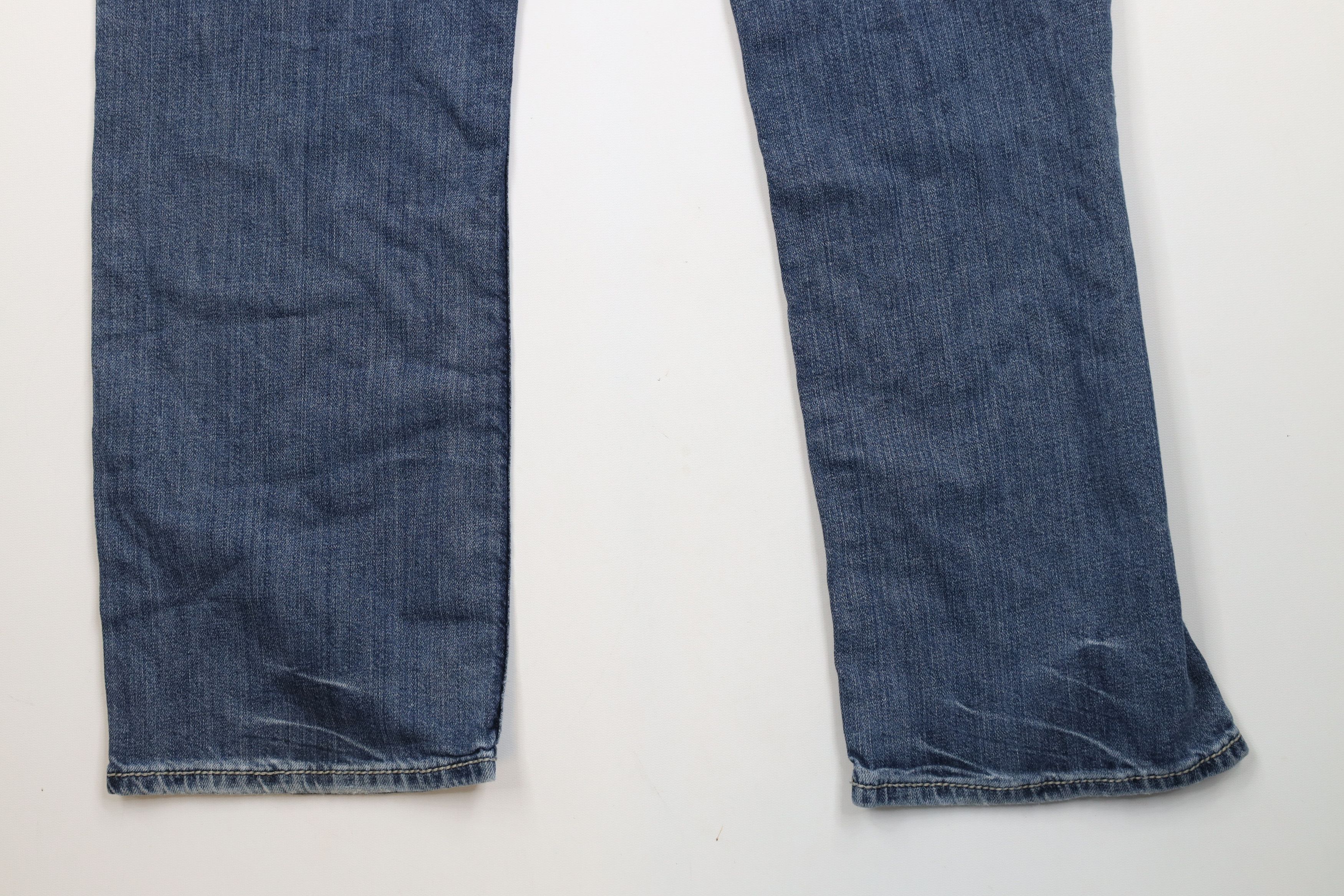 Vintage Buckle BKE Thick Stitch Stretch Jake Bootleg Denim Jeans Size US 33 - 14 Thumbnail
