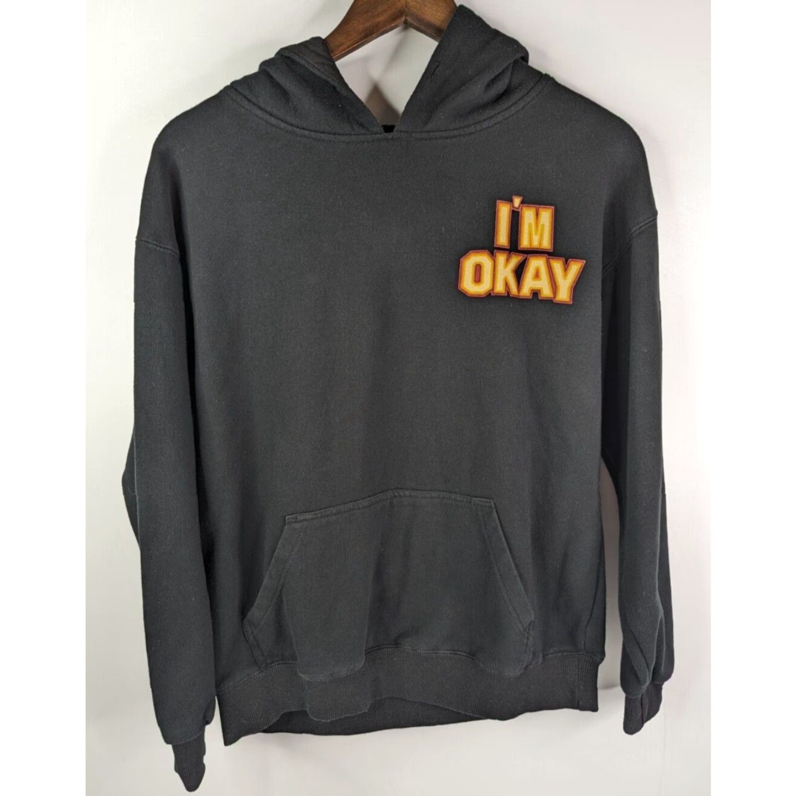 Olive A**holes Live Forever Hoodie Mens M Black Skull Logo Knit Pullover Hooded with Pockets Crew Neck Graphic Print Casual Slub Size US M / EU 48-50 / 2 - 3 Thumbnail