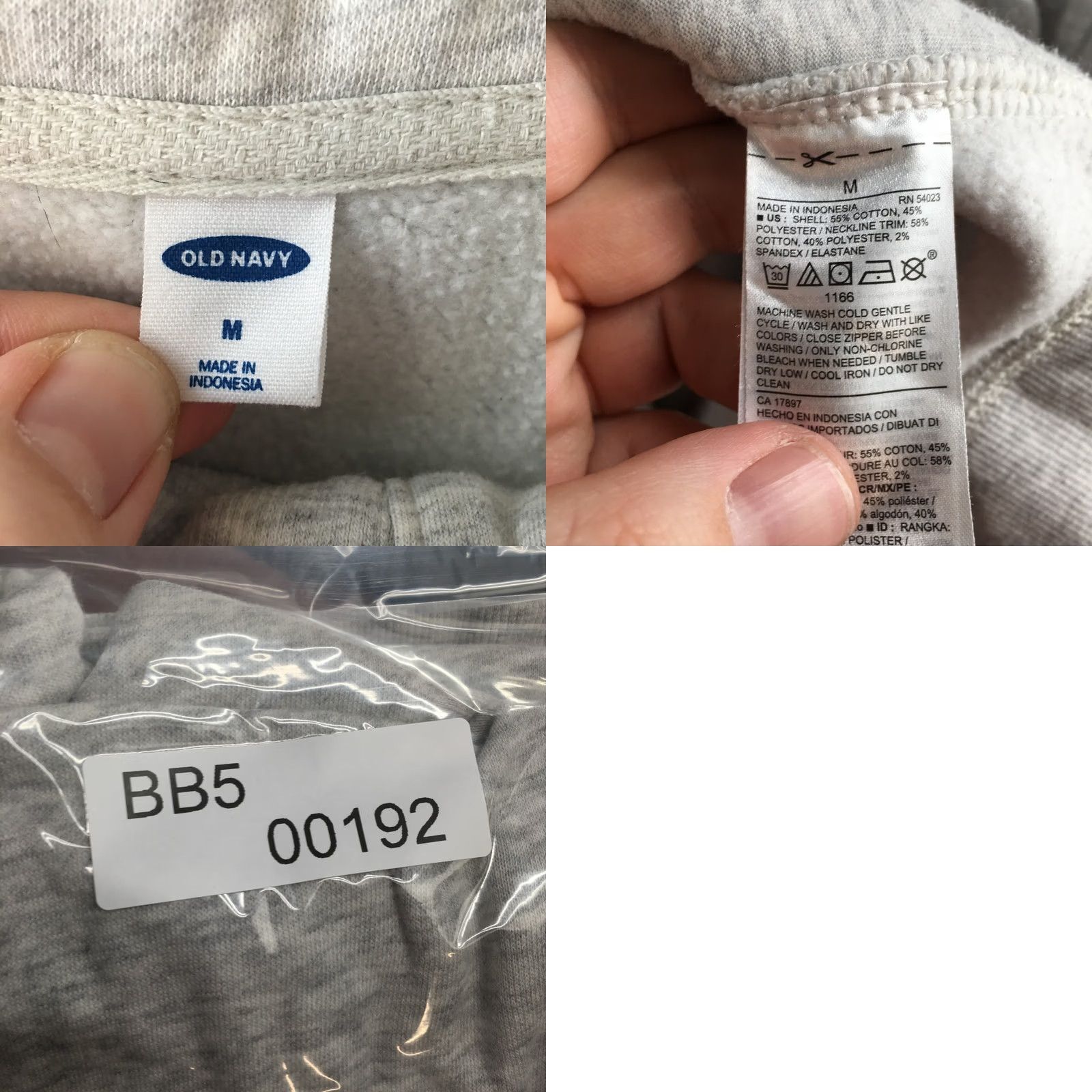 Old Navy Old Navy Sweatshirt Womens M Heather Gray Half Zip Pullover Fleece Athletic Size M / US 6-8 / IT 42-44 - 9 Thumbnail