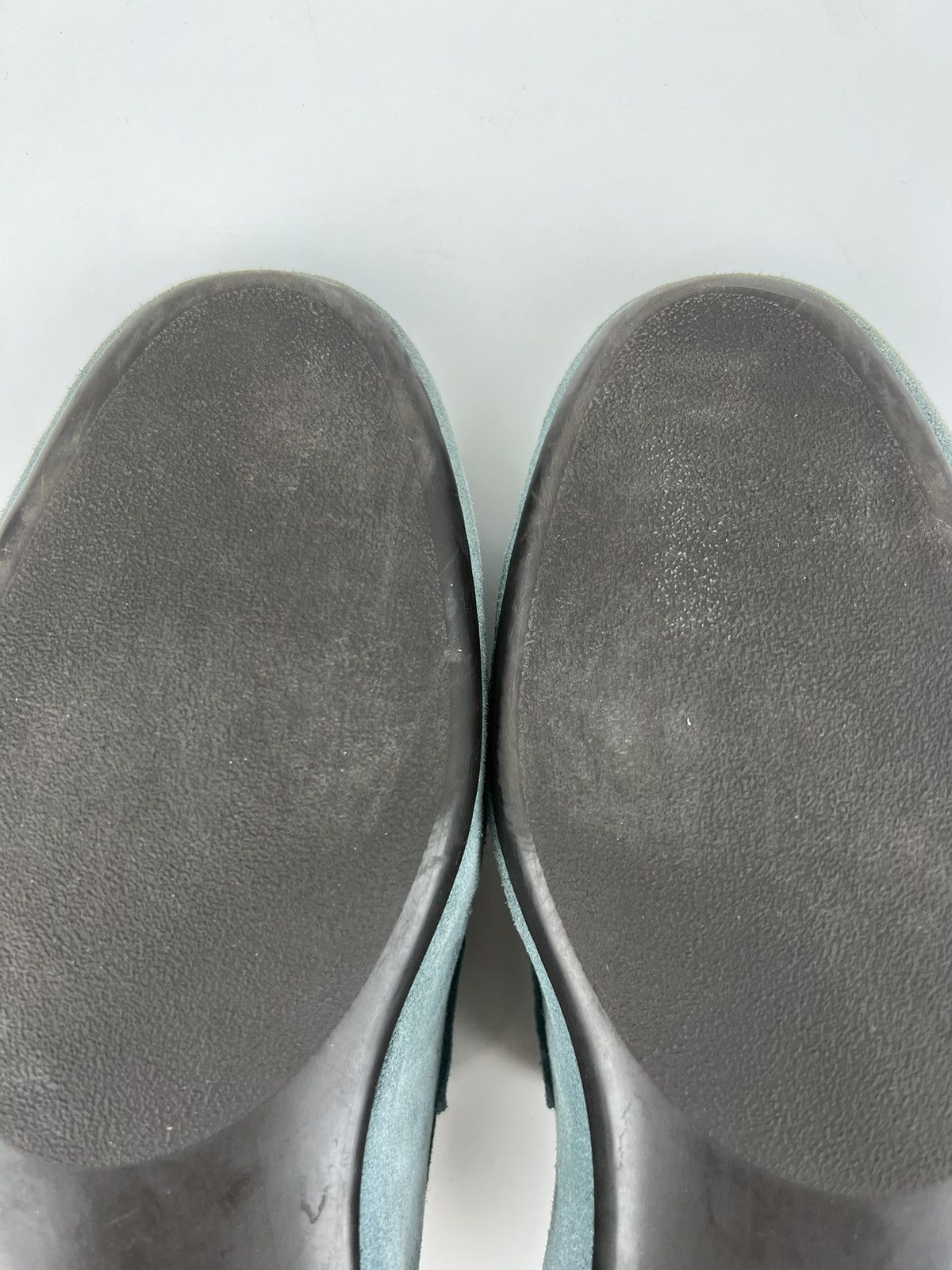 Gucci GUCCI Loafers Suede Slip Ons Shoes HORSEBIT Web Stripe Blue Size US 9.5 / EU 42-43 - 19 Thumbnail