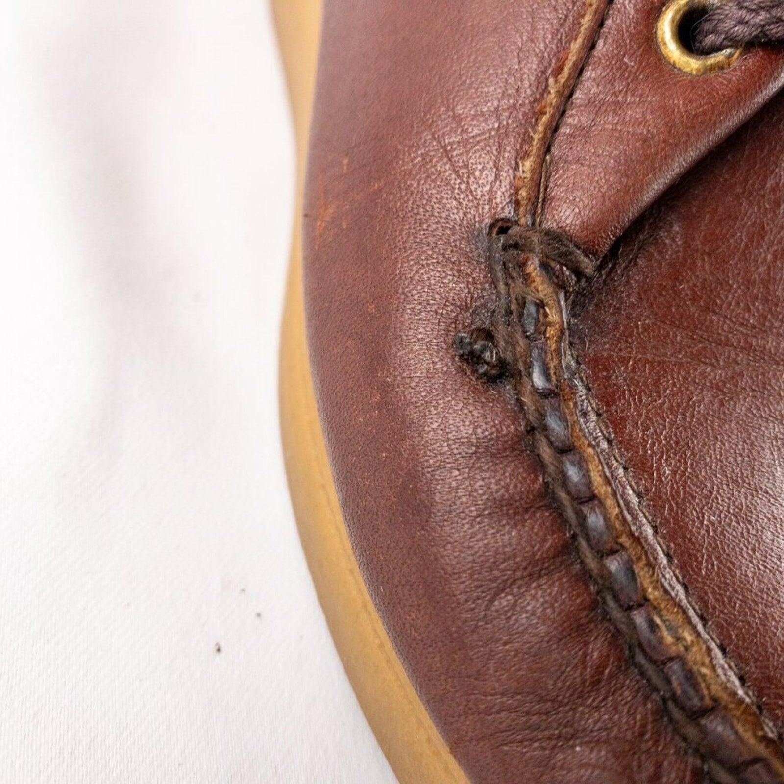 DUKE + DEXTER Dexter Vintage Brown Handmade Leather Shoes Womens 7.5 Size US 7.5 / IT 37.5 - 11 Thumbnail