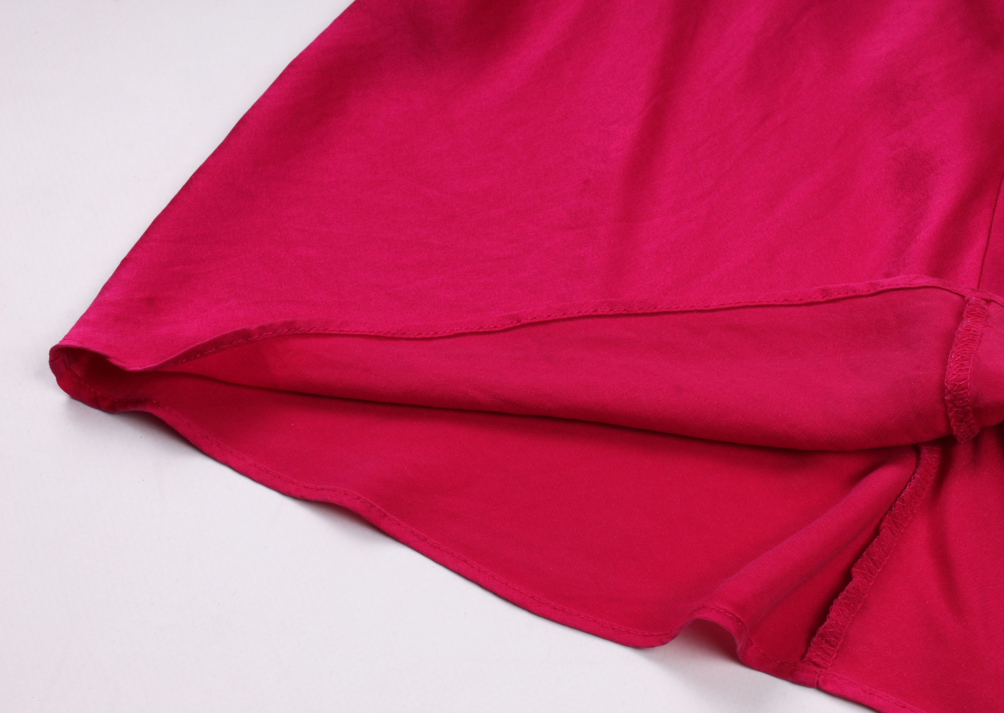 Victoria's Secret × Vintage Vintage Victoria's Secret Raspberry Silk Soft Cami Top Size S / US 4 / IT 40 - 6 Thumbnail