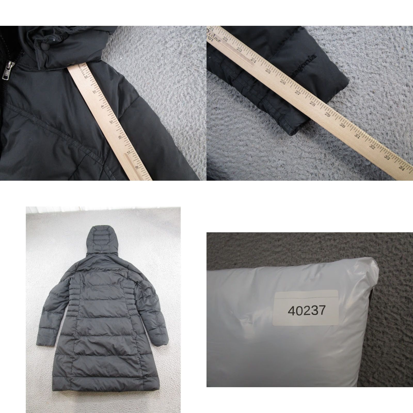 Patagonia Patagonia Jacket Women’s M Black Down Parka Puffer Long Knit Quilted Zip Full Zip Insulated Winter Fall Outdoor Classic Size M / US 6-8 / IT 42-44 - 9 Thumbnail