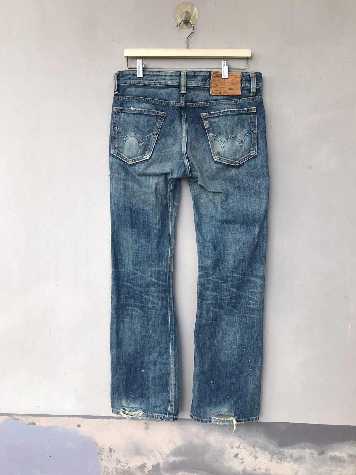 Edwin Vintage Edwin 511 Distressed Denim Seditionaries Style Size US 33 - 7 Thumbnail