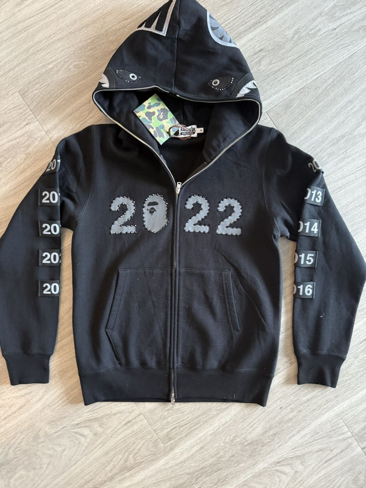 Bape x DSMG 10th Annoversary Shark Full Zip