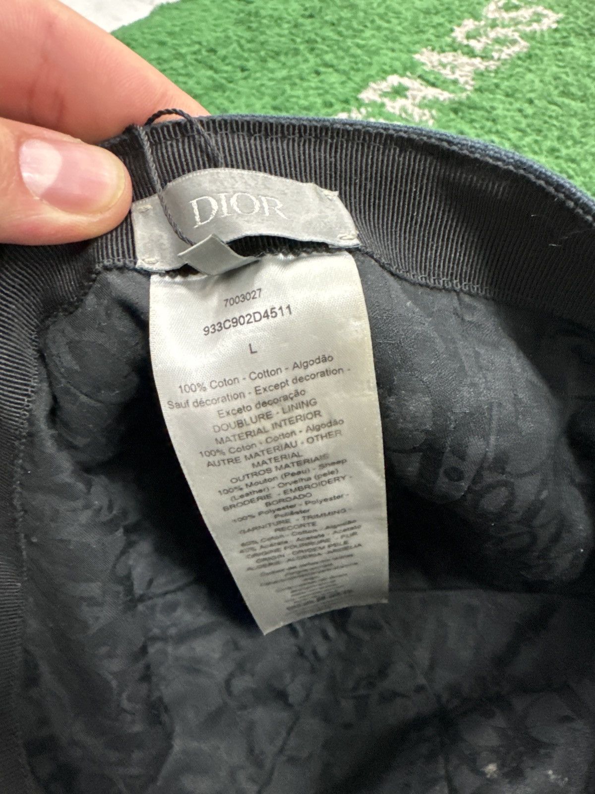 Dior Dior Hat Size ONE SIZE - 3 Thumbnail