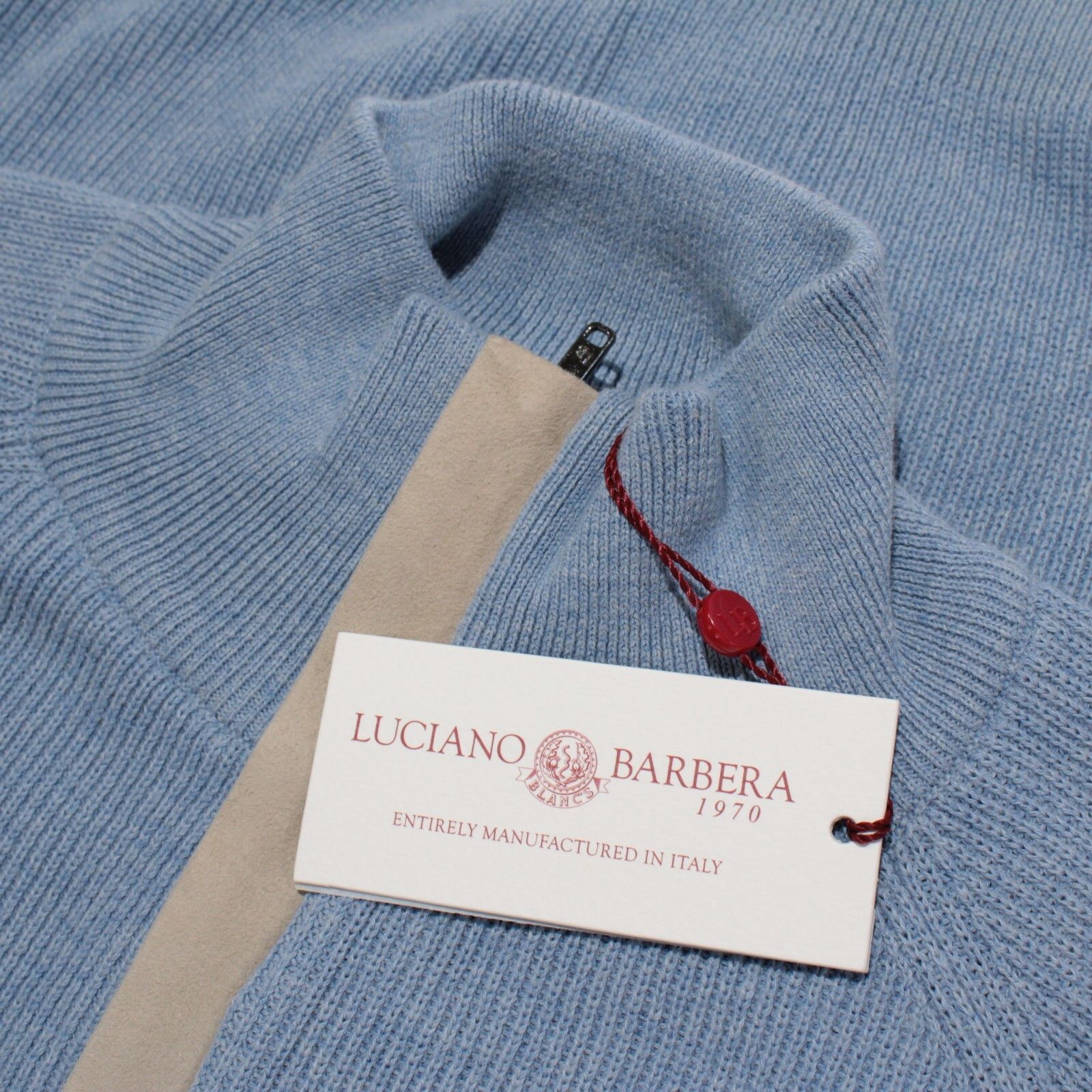 Luciano Barbera Luciano Barbera Sweater Size US L in Blue Size US L / EU 52-54 / 3 - 1 Thumbnail