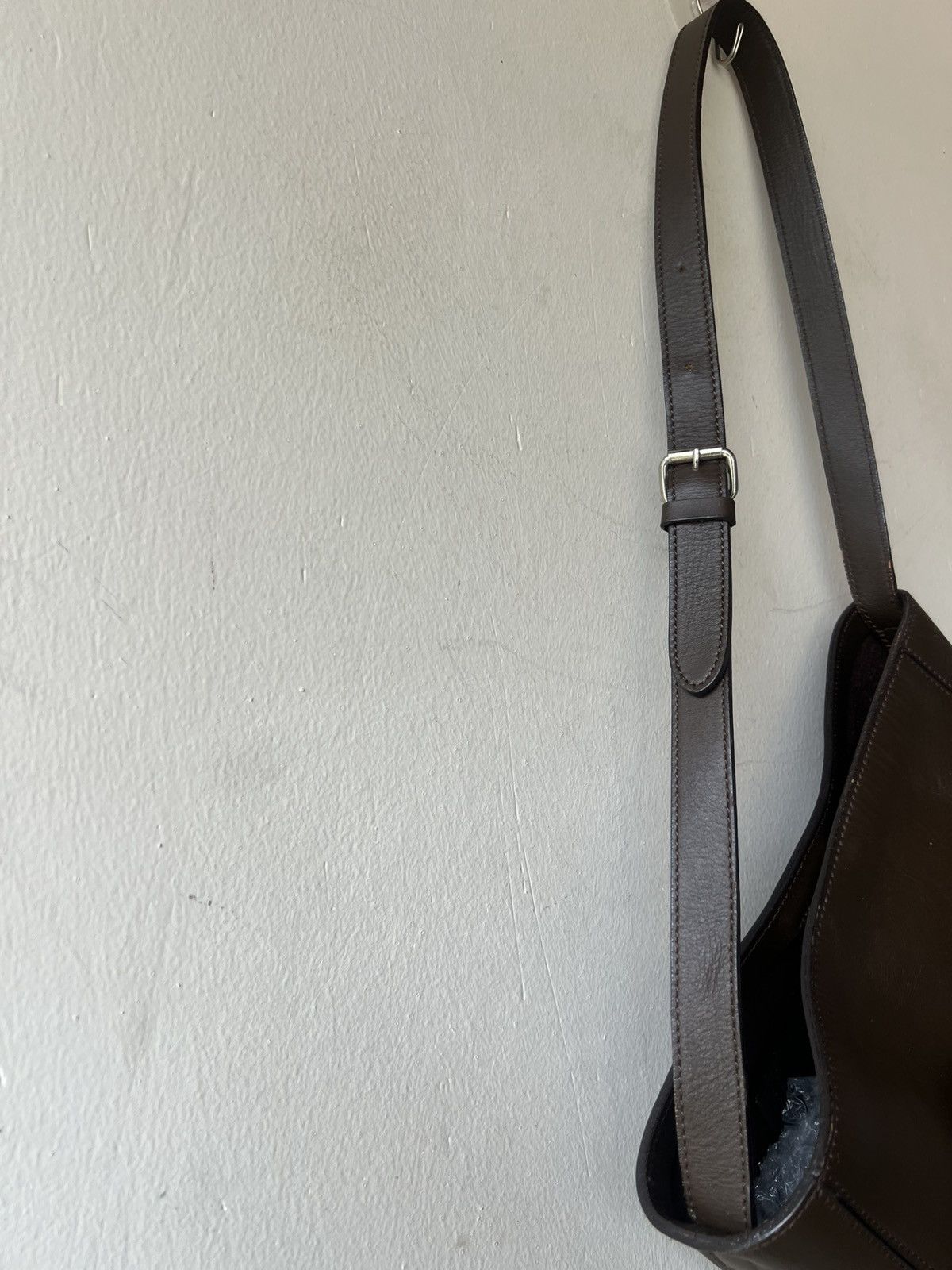 Margaret Howell Vintage Margaret Howell Patina Scratch Cowhide Leather Bag Size ONE SIZE - 25 Thumbnail