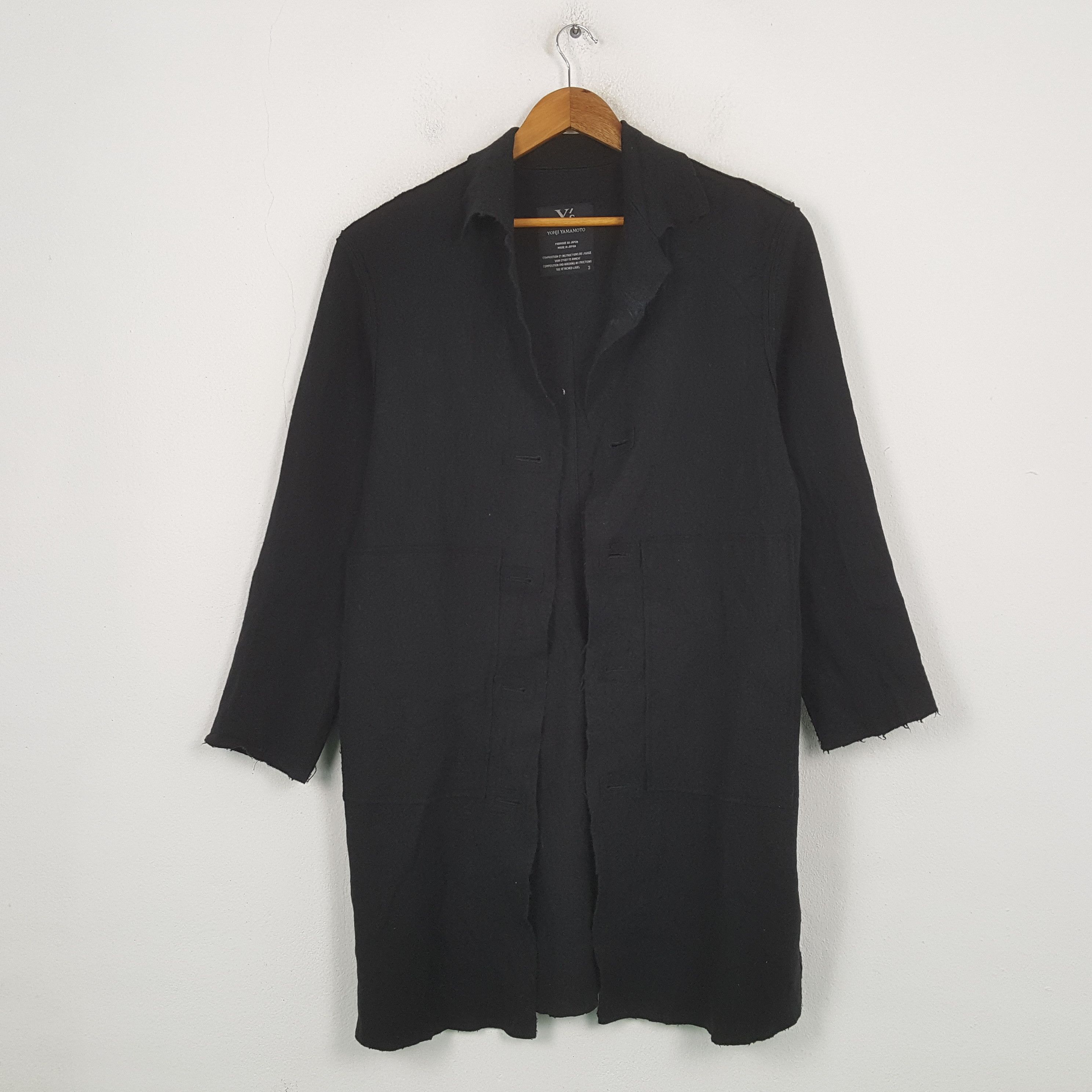 Yohji Yamamoto Vintage Y's Yohji Yamamoto Japanese Design Jacket C300N20 Size US M / EU 48-50 / 2 - 1 Thumbnail
