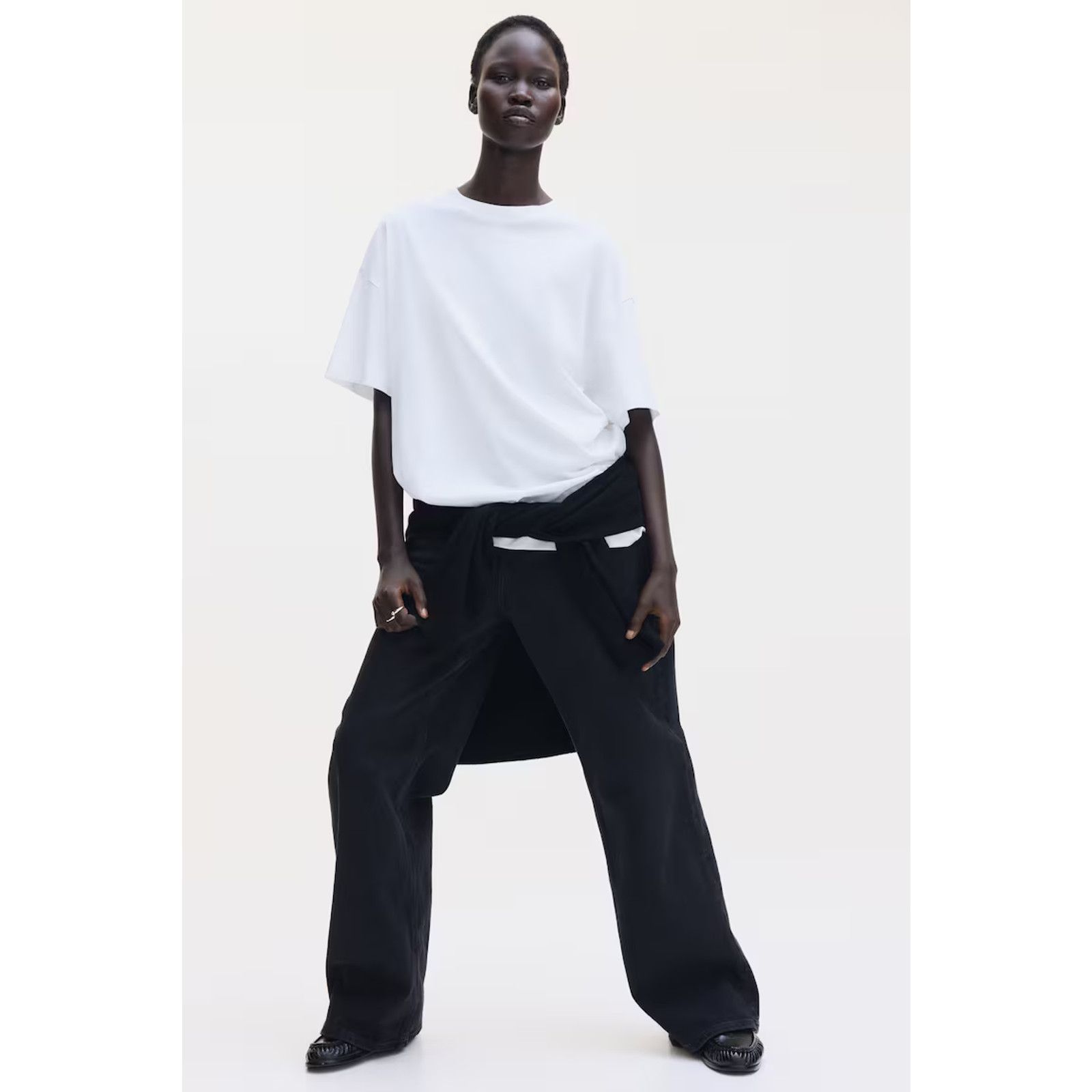 IOLANI Tolani colection Oversized T-shirt White X -large A001215 Size XL / US 12-14 / IT 48-50 - 1 Thumbnail