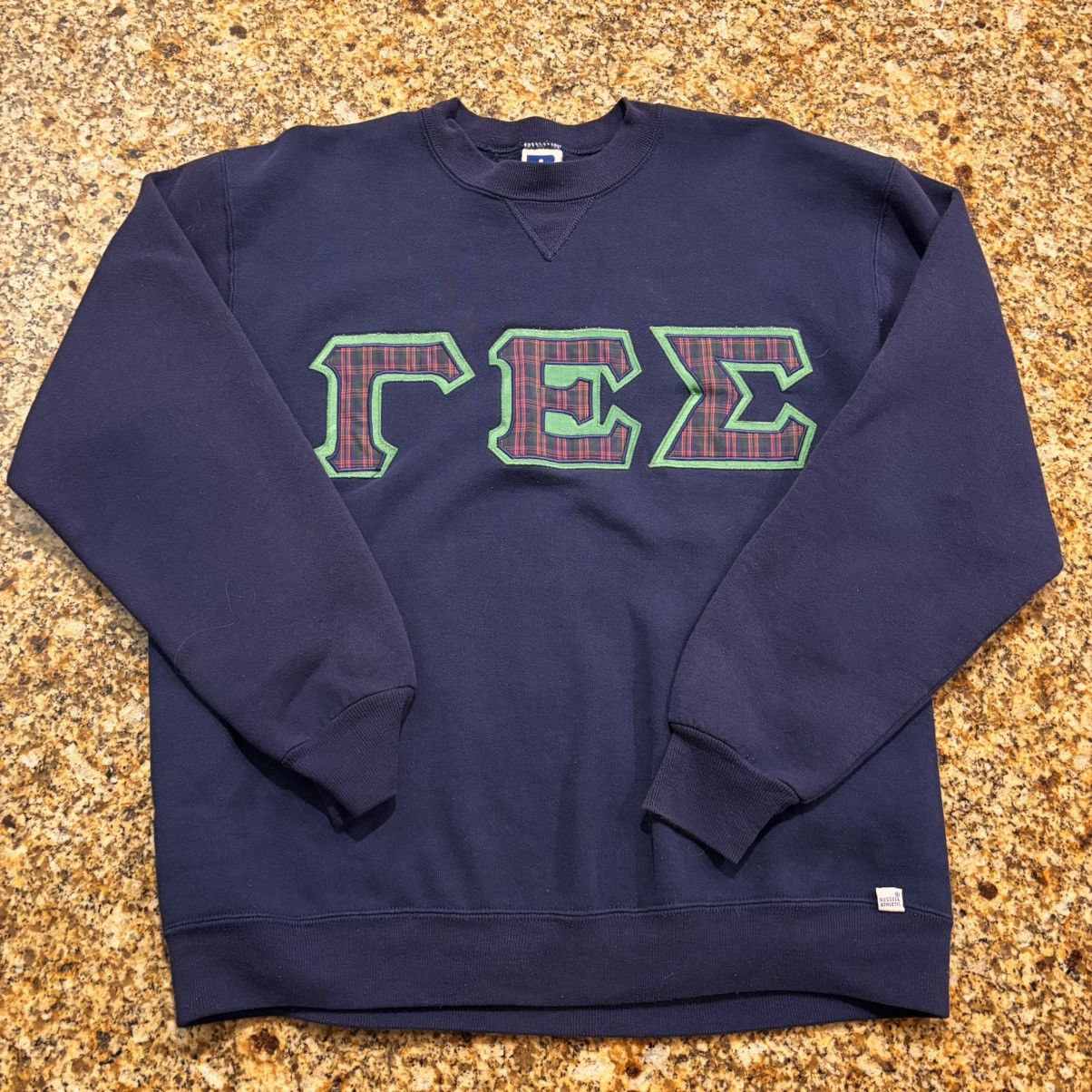 Russell Athletic Russell Athletic Greek Letter Crewneck Sweatshirt Size US L / EU 52-54 / 3 - 2 Thumbnail
