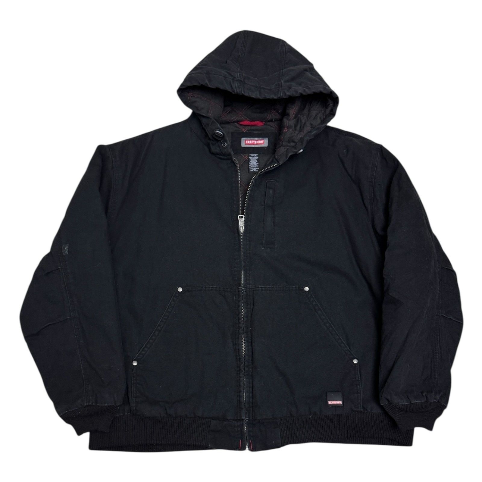 Craftsman CRAFTSMAN Canvas Quilted Bomber Work Winter Jacket Coat 2XL Size US XXL / EU 58 / 5 - 1 Thumbnail