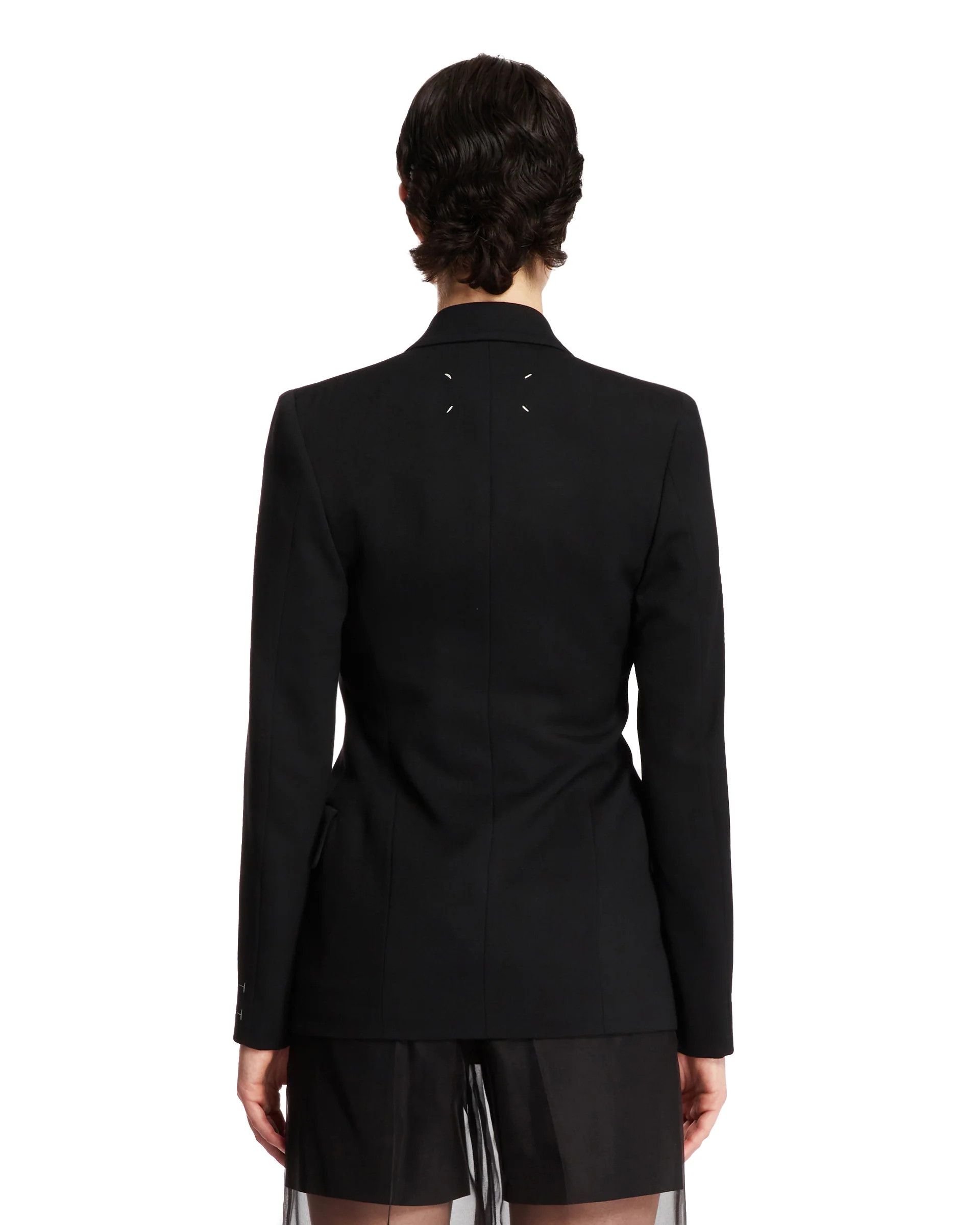 Maison Margiela o1s22i1n0724 Slim Fit Wool Jacket in Black Size M / US 6-8 / IT 42-44 - 5 Thumbnail