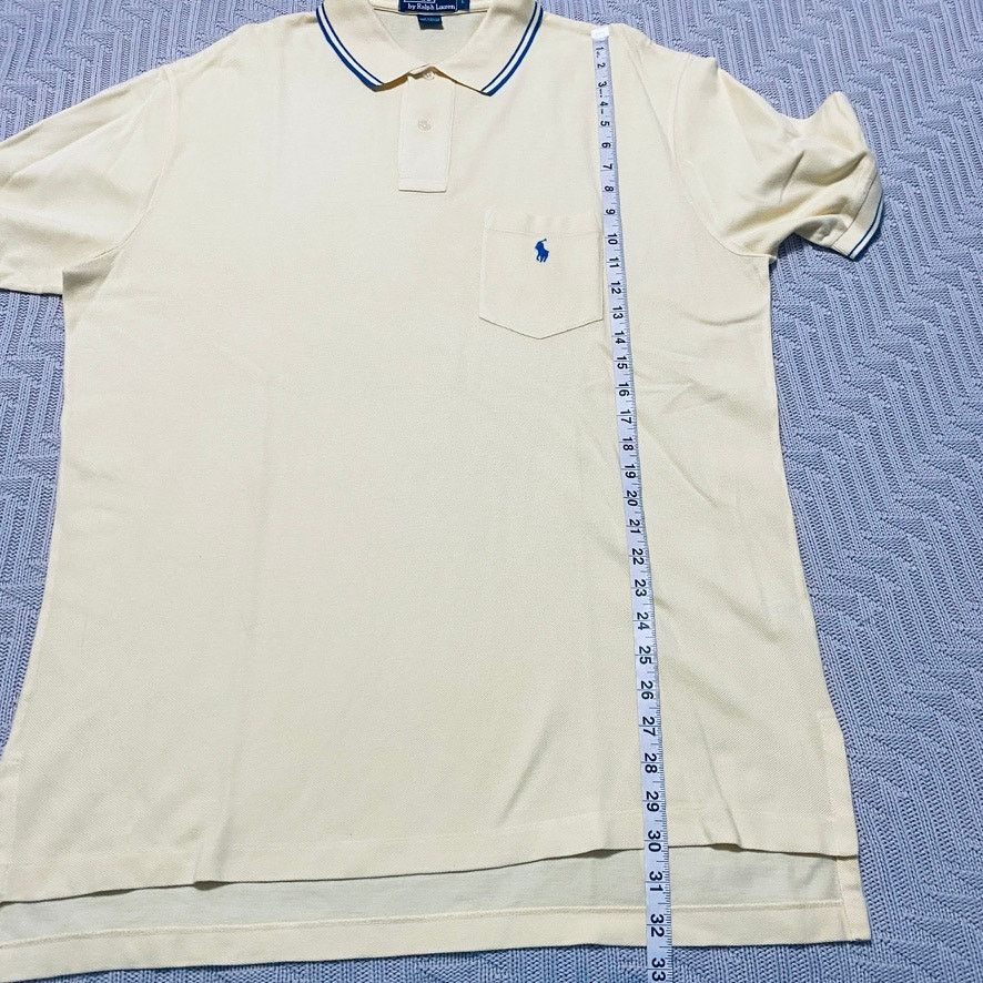 Polo Ralph Lauren Polo RL yellow polo shirt Size US L / EU 52-54 / 3 - 6 Thumbnail