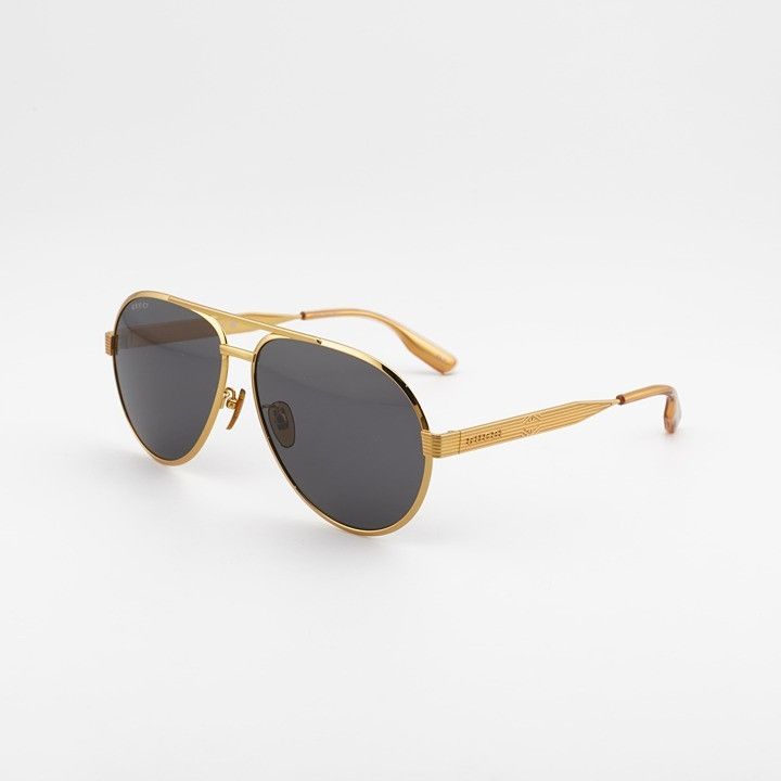 Gucci × Vintage ✨ Y2K Gucci Small Sunglasses Clear Grey GG2452