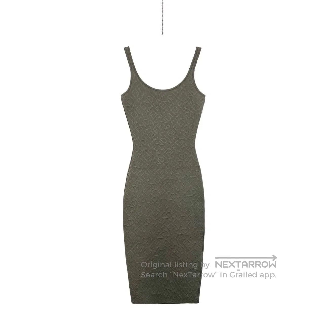 Fendi Fendi Embossed logo hip-hugging dress| Size XXS / US 00 / IT 34 - 2 Thumbnail