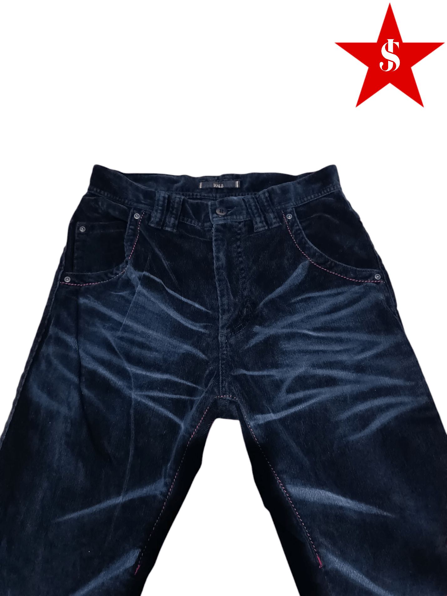 Designer × Japanese Brand Japanese Brand Halb Faded Effect Corduroy Pants Reguler Fit Size US 30 / EU 46 - 1 Thumbnail