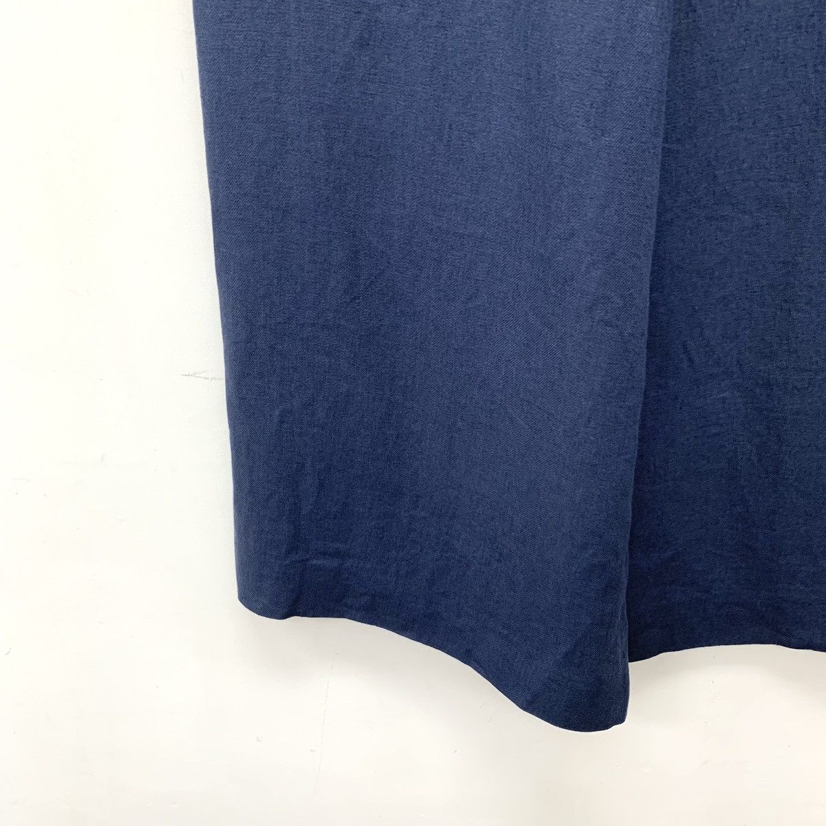 Loro Piana Loro Piana Dark Blue Linen Casual Trousers K26WX Size 28" / US 6 / IT 42 - 4 Thumbnail