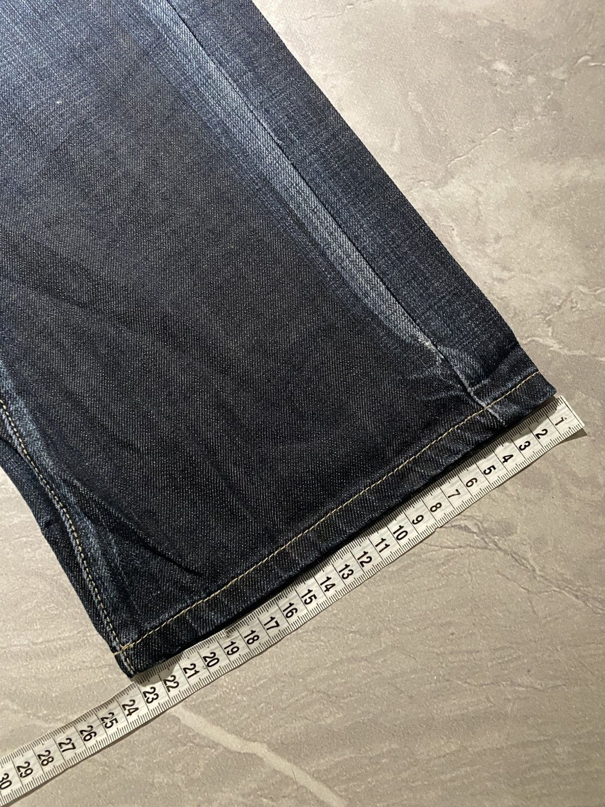 Japanese Brand Heavy Washed Darkwear Slim / Avant Garde Number Nine Style Size US 32 / EU 48 - 11 Thumbnail