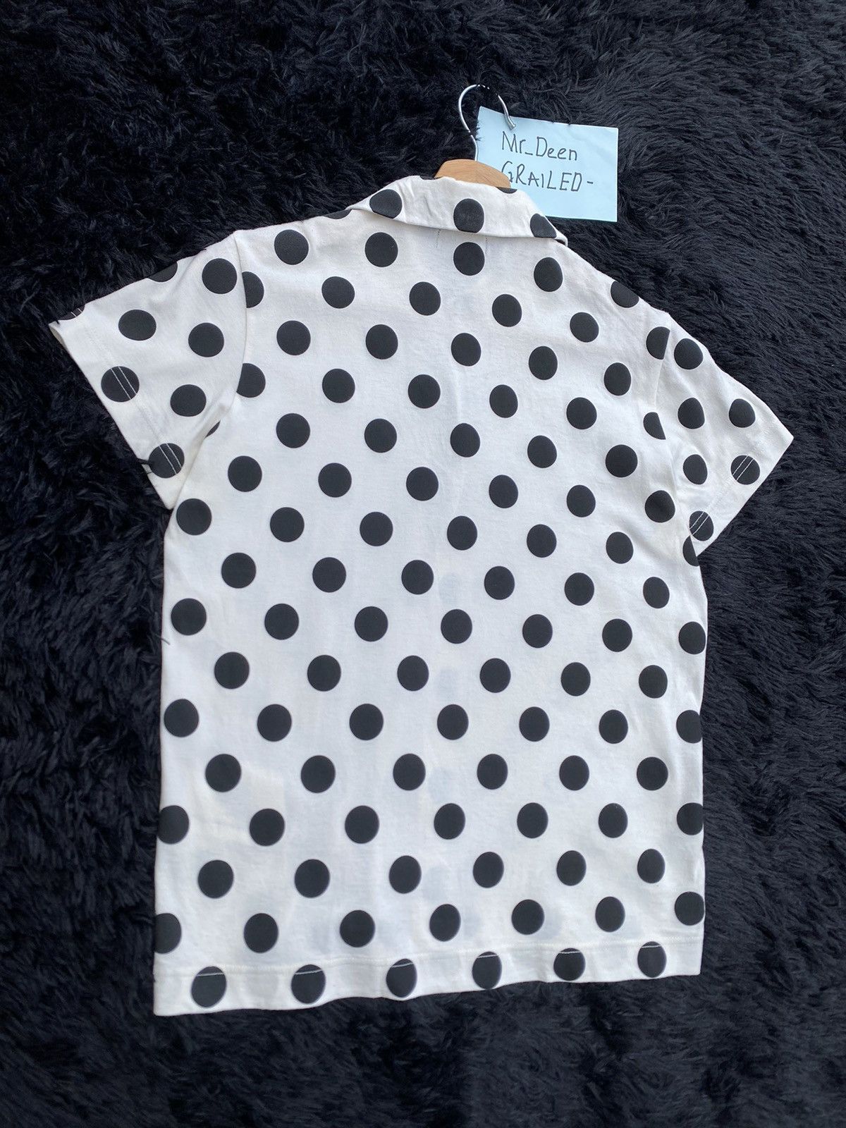 Comme des Garcons Rare tricot Comme Des Garcons CDG AD2006 Polka Dots Shirt Size S / US 4 / IT 40 - 13 Thumbnail