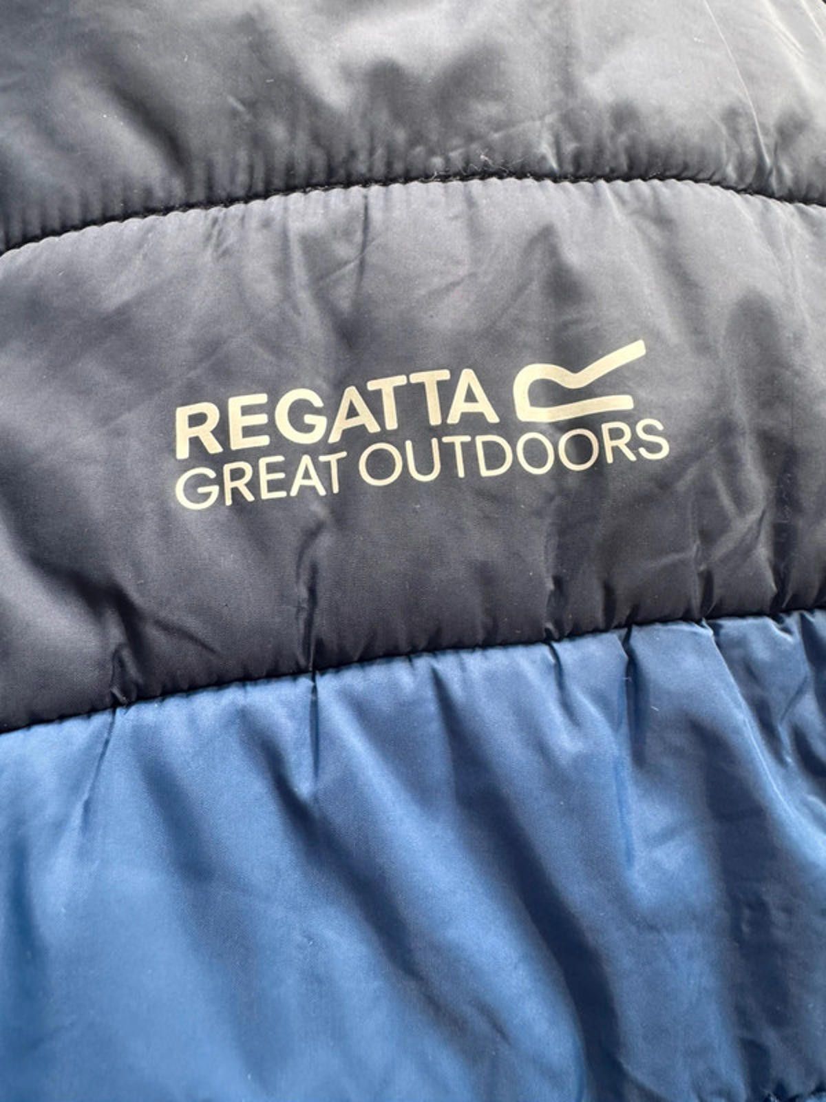 Designer Regatta Men’s Blue Quilted Jacket – Size Large Ex Condition Size US L / EU 52-54 / 3 - 3 Thumbnail