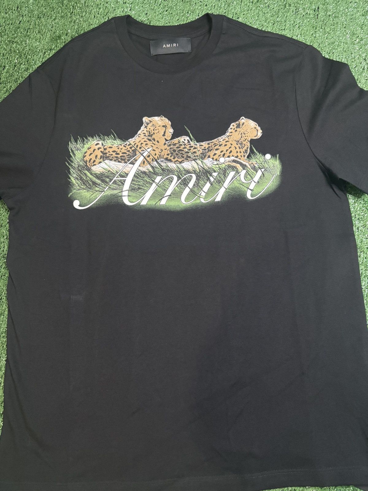 Amiri Amiri Cheetah Logo Tee Size US S / EU 44-46 / 1 - 1 Thumbnail