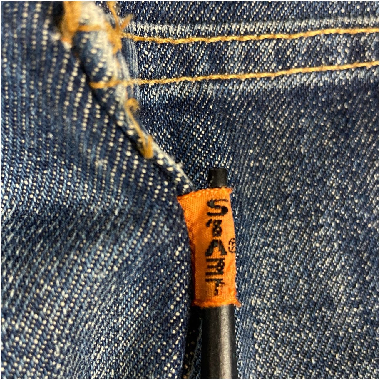 Levi's 1970–71 Levi’s 646 Jeans Big E Orange – Made in USA Size US 34 / EU 50 - 24 Thumbnail
