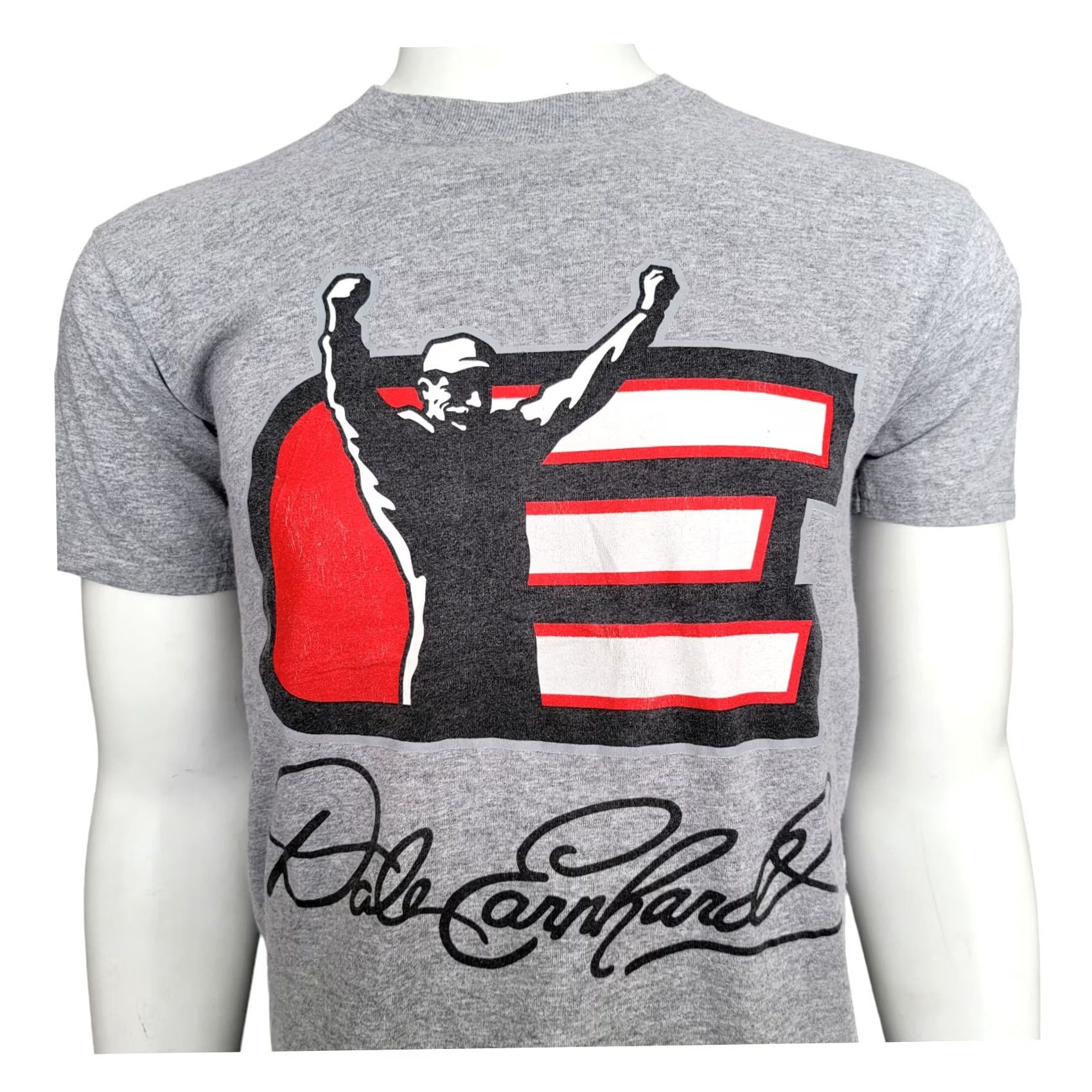 NASCAR Vintage Winner's Circle NASCAR Dale Earnhardt T-Shirt - Size Small (S) - Grey, Short Sleeve, Crew Neck, 100% Cotton Size US S / EU 44-46 / 1 - 3 Thumbnail