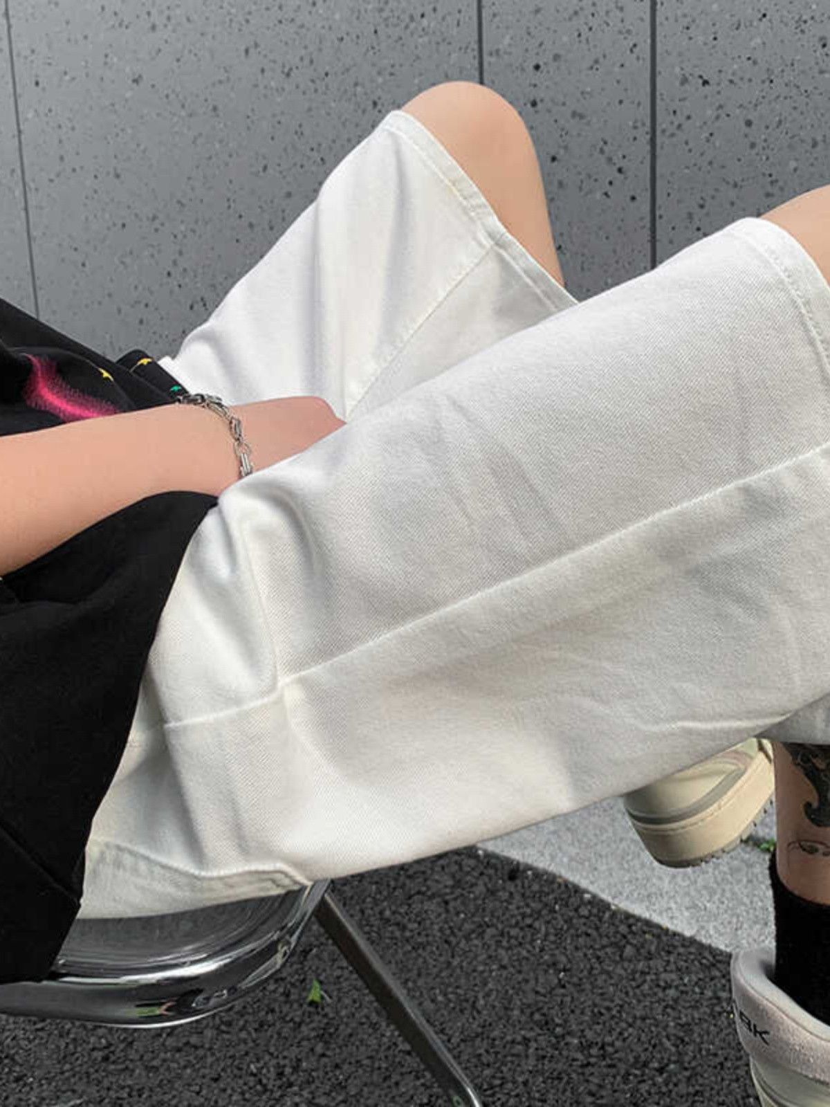 Japanese Brand × Jean Retro loose fitting straight leg denim shorts Size US 30 / EU 46 - 5 Thumbnail