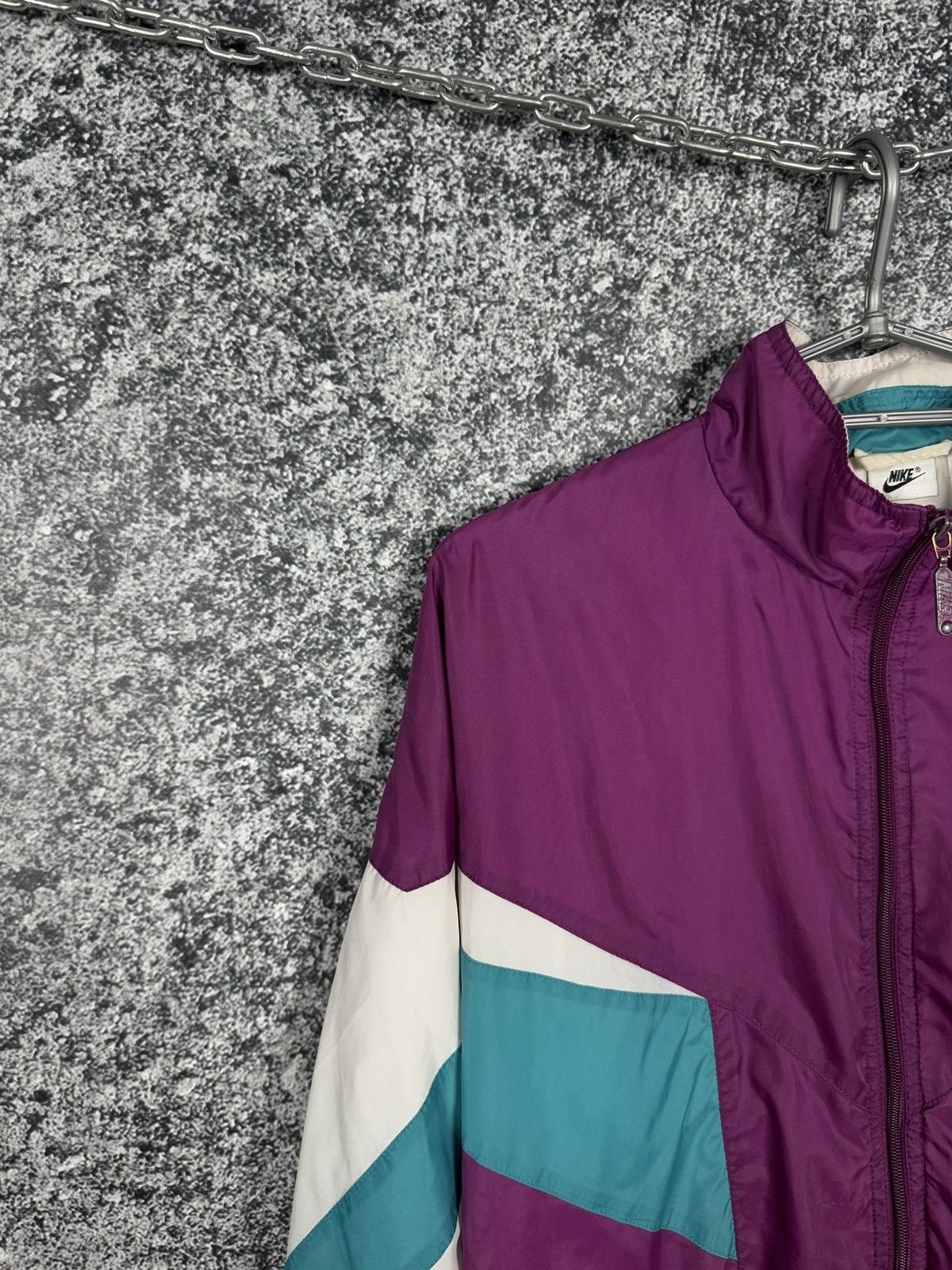 Nike Nike Nylon Jacket Vintage 80s Windbreaker Retro Style Size M Size US M / EU 48-50 / 2 - 4 Thumbnail