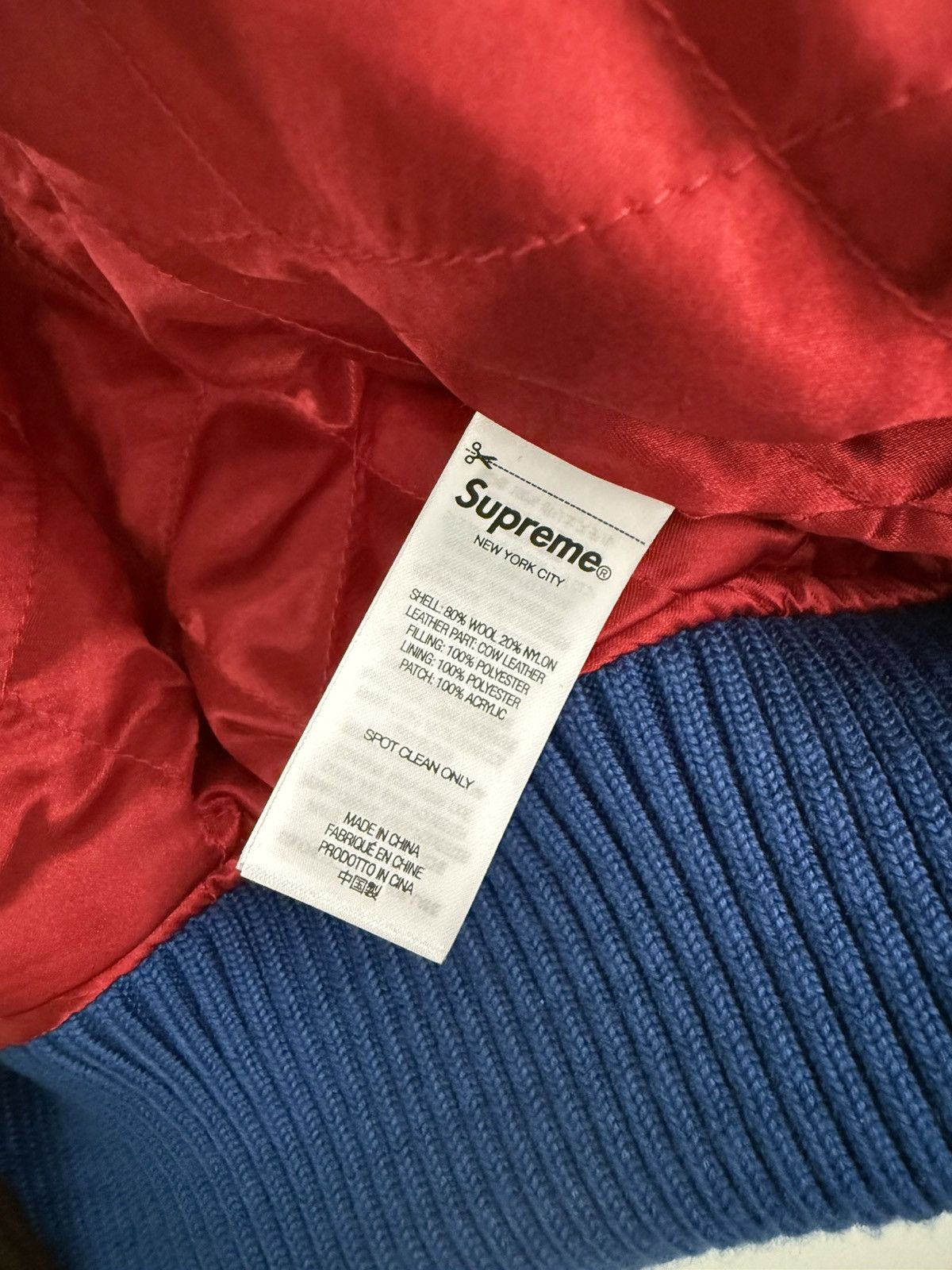 Supreme SUPREME TIGER VARSITY JACKET SIZE M SS23 Size US M / EU 48-50 / 2 - 5 Thumbnail