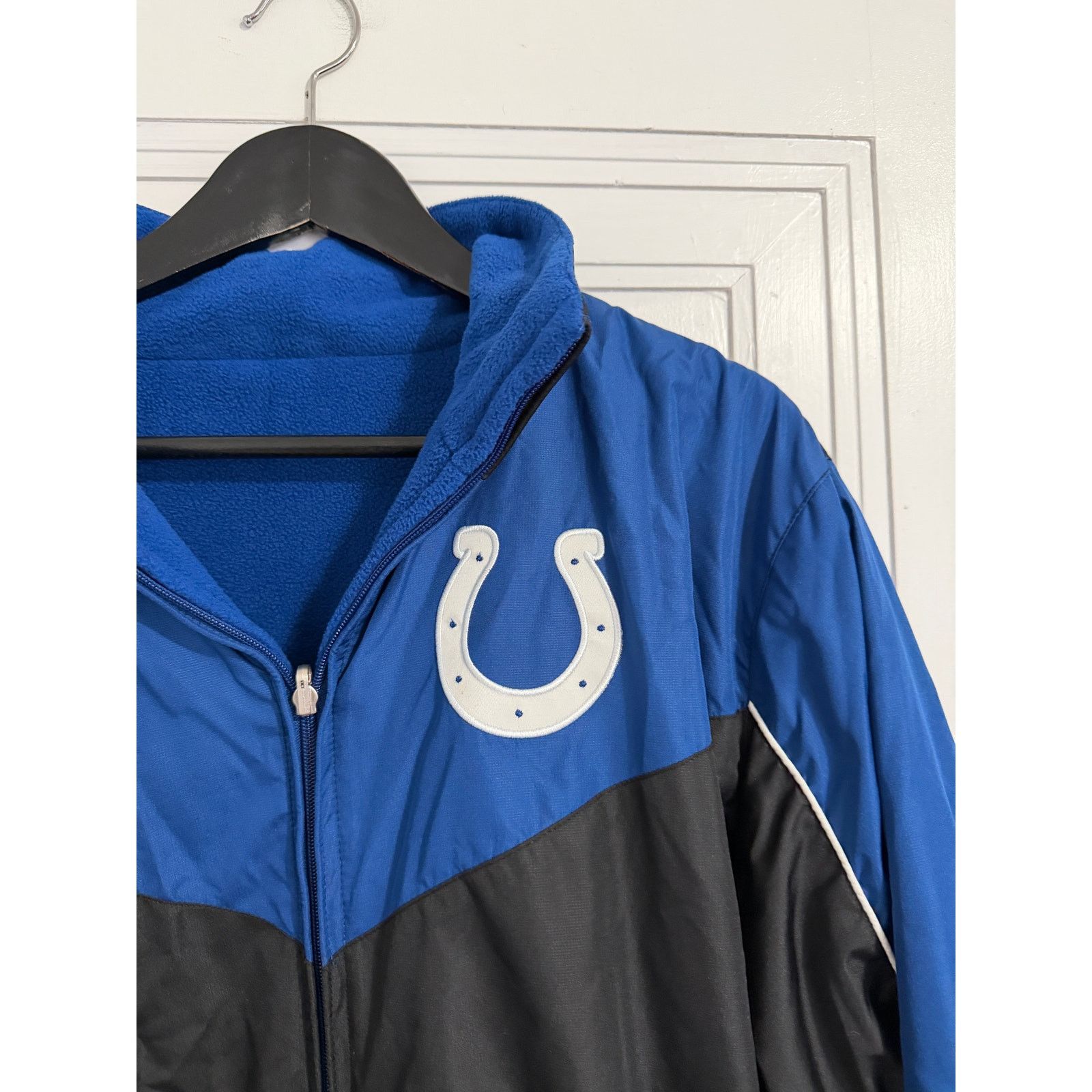 NFL Retro Indianapolis Colts Reversible Winter Jacket Size Large Size US L / EU 52-54 / 3 - 2 Thumbnail
