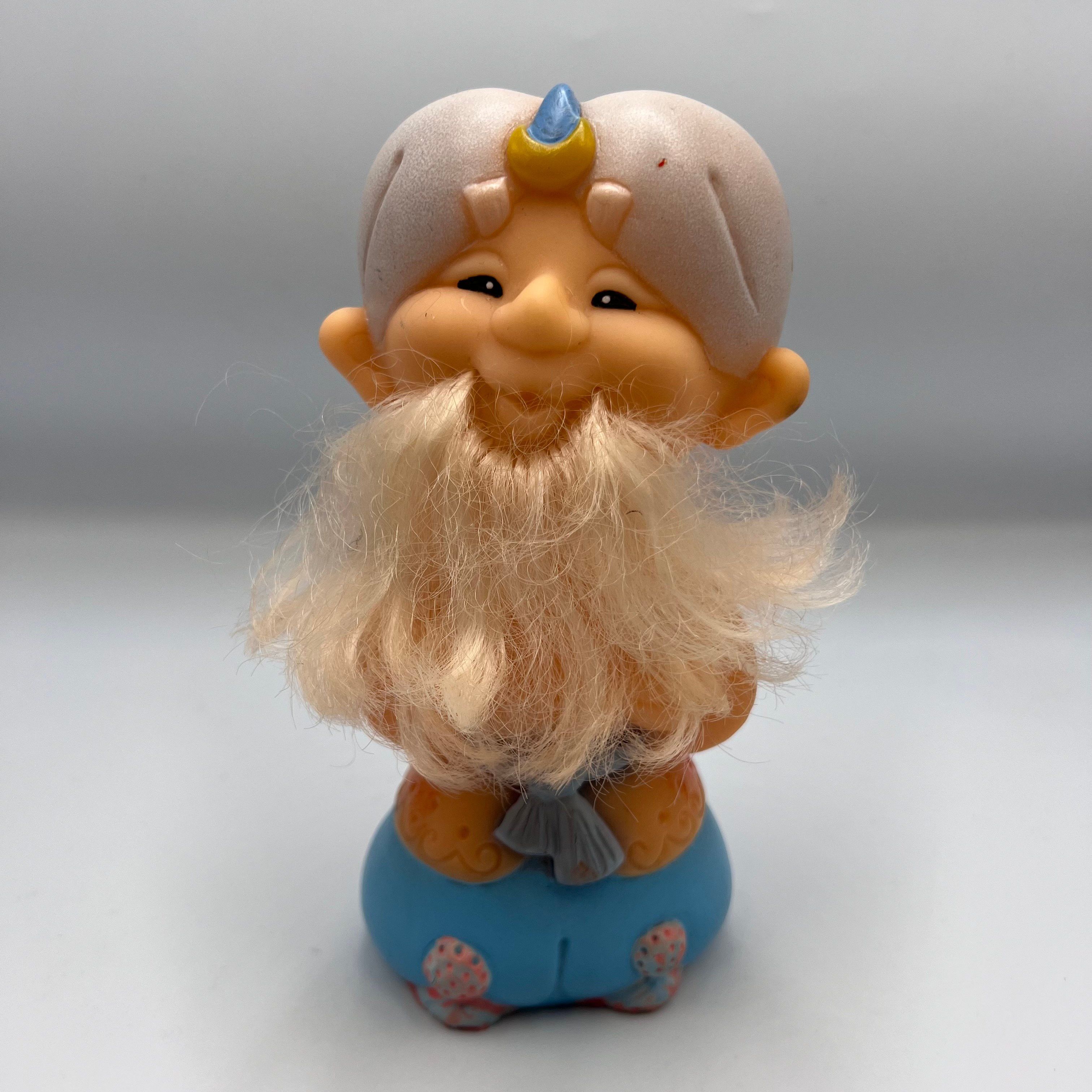 Vintage Vintage Toy Old Man Khottabych RUBBER Doll Soviet Stamp Size ONE SIZE - 1 Thumbnail