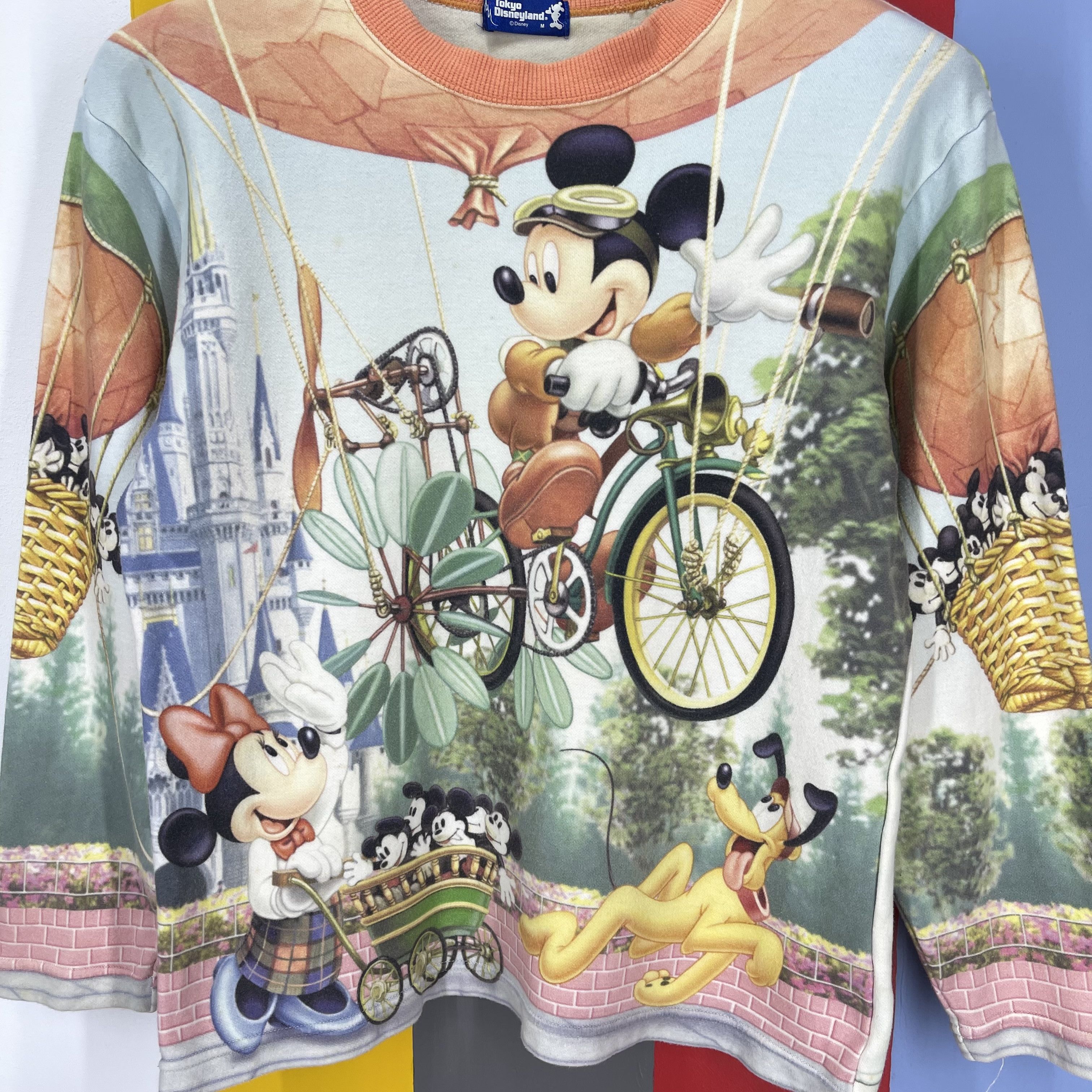 Disney Vintage TOKYO DISNEYLAND Sweatshirt Unisex #1983/13 Size US S / EU 44-46 / 1 - 2 Thumbnail