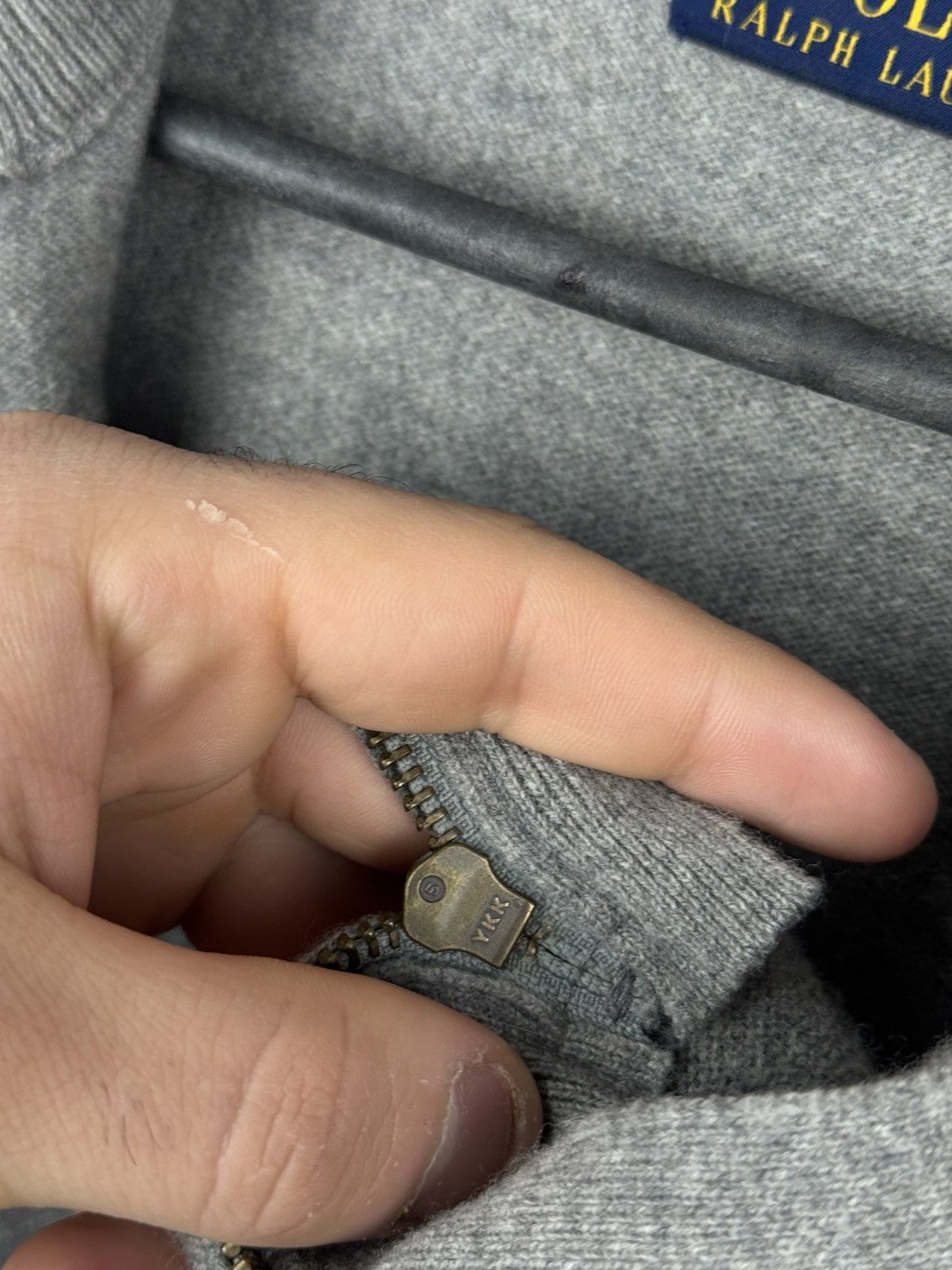 Polo Ralph Lauren Mens Vintage Polo Ralph Lauren 1/3 zip sweaters sweatshirt Size US L / EU 52-54 / 3 - 10 Thumbnail