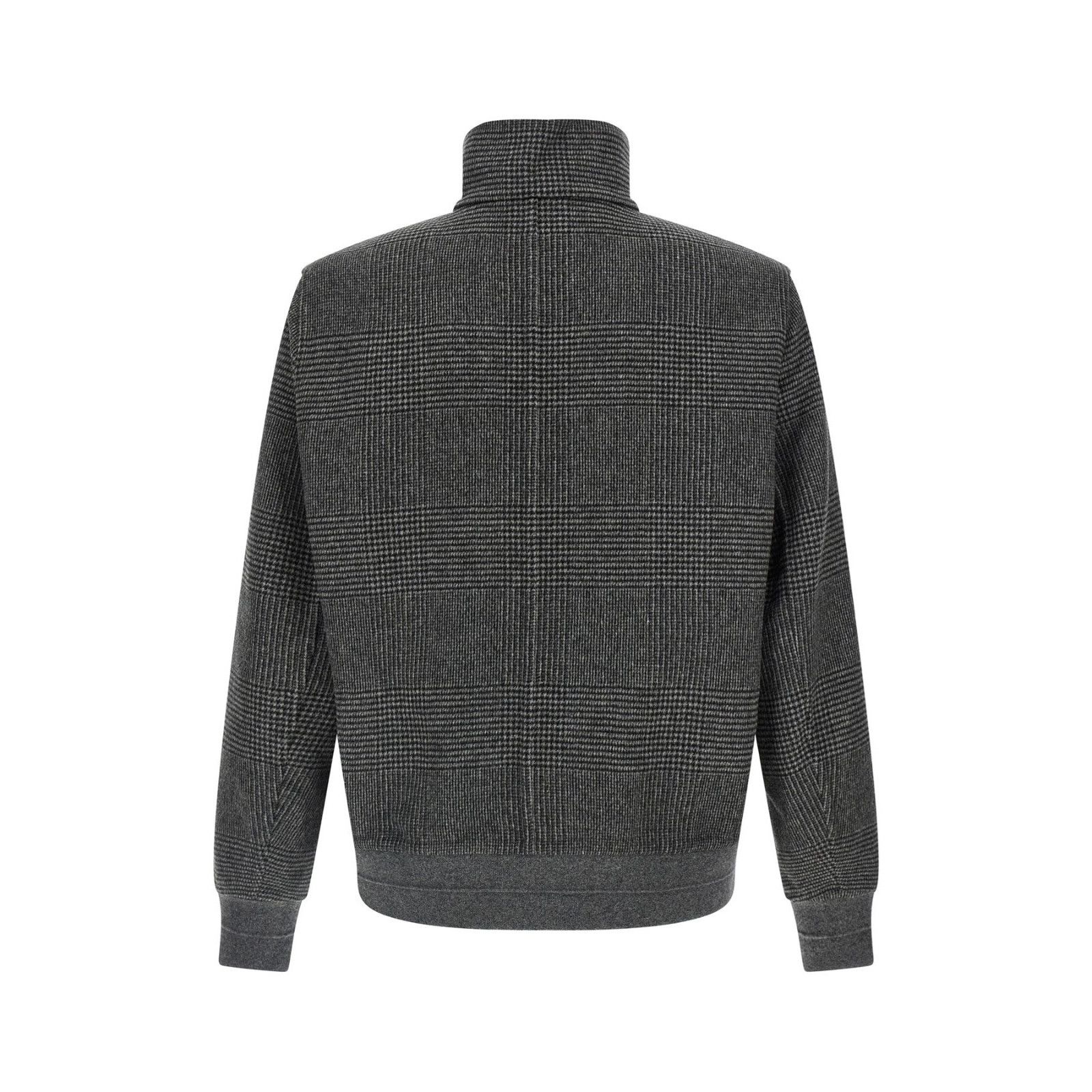 Brunello Cucinelli BRUNELLO CUCINELLI $9900 Dark Gray Cashmere Reversible Bombe Size US XXL / EU 58 / 5 - 2 Thumbnail
