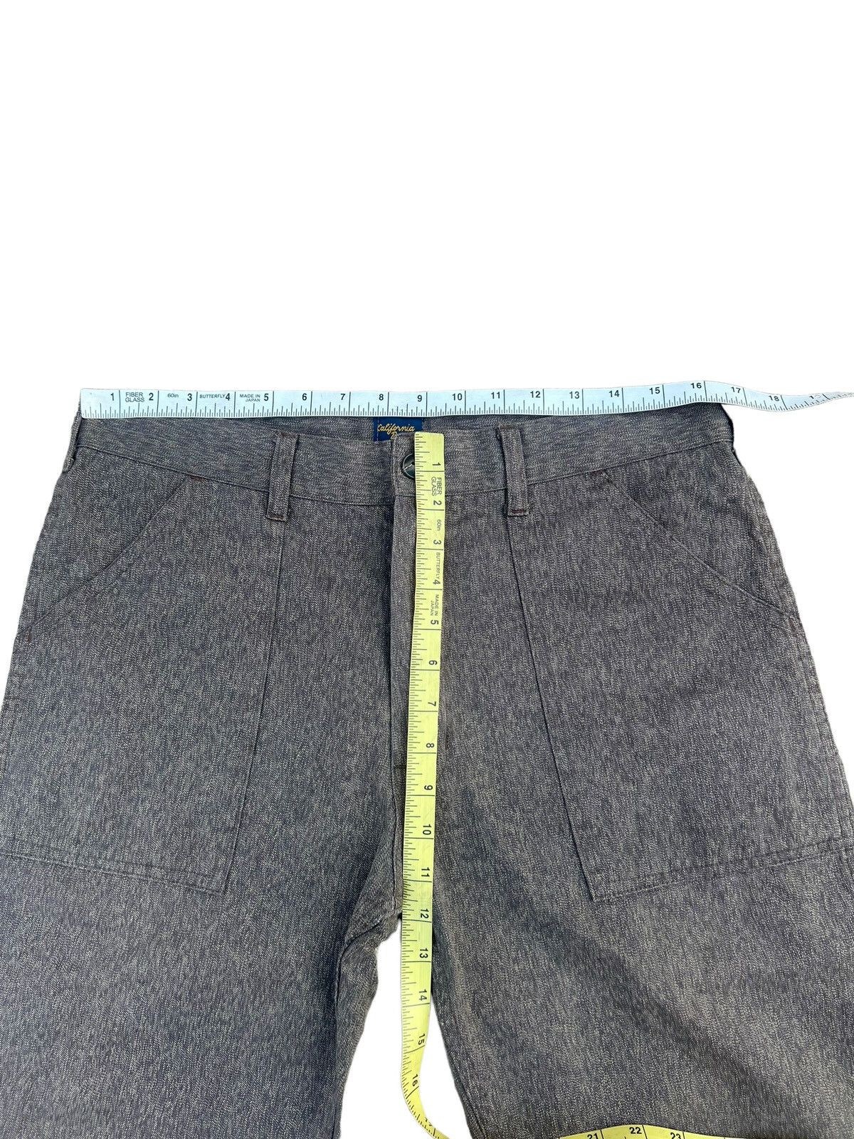 Denime Vintage California Brand Salt & Pepper Fatigue Pant Trouser Size US 32 / EU 48 - 3 Thumbnail