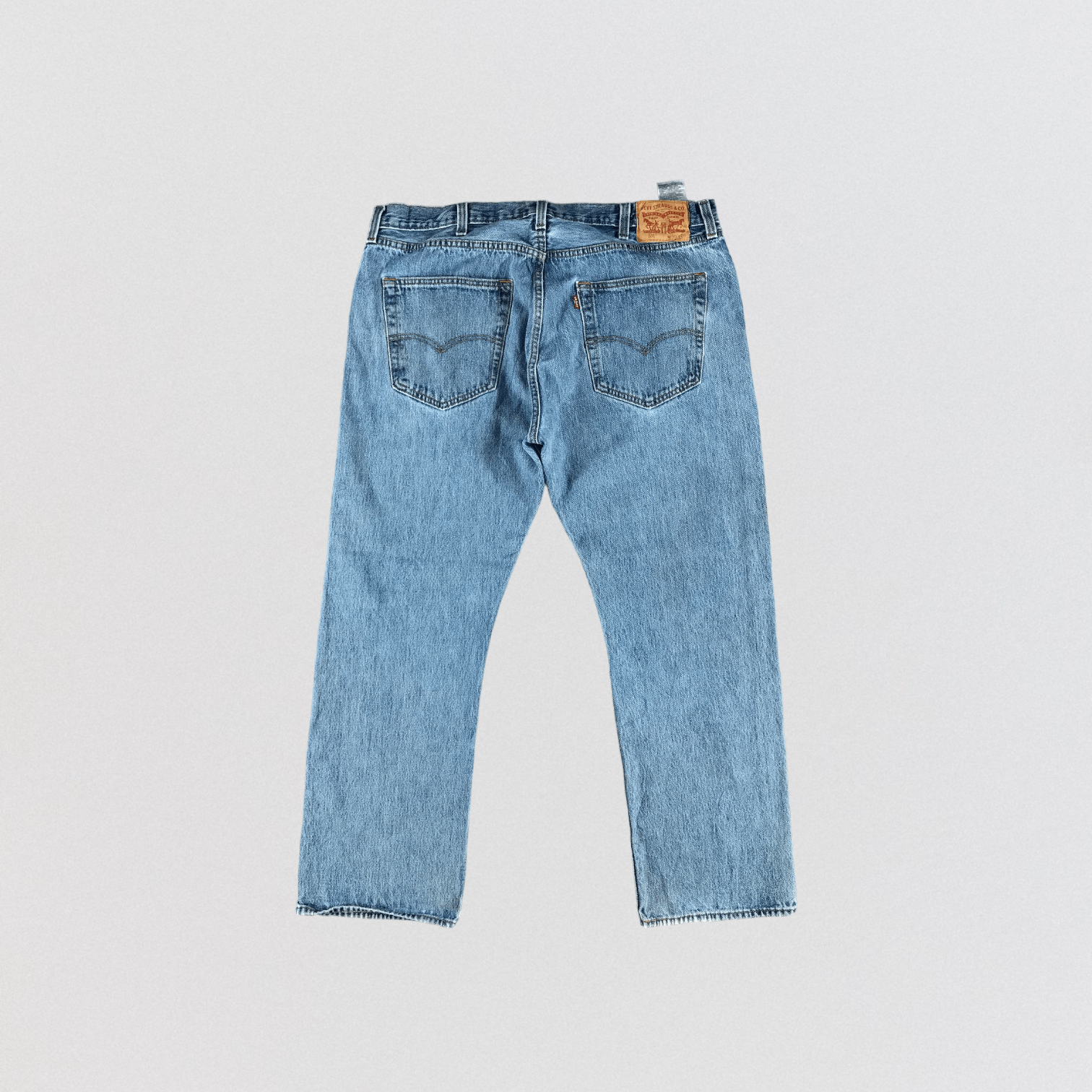 Levi's Vintage Blue Wash Levis 501 Jeans-JM3148 Size US 39 - 2 Thumbnail