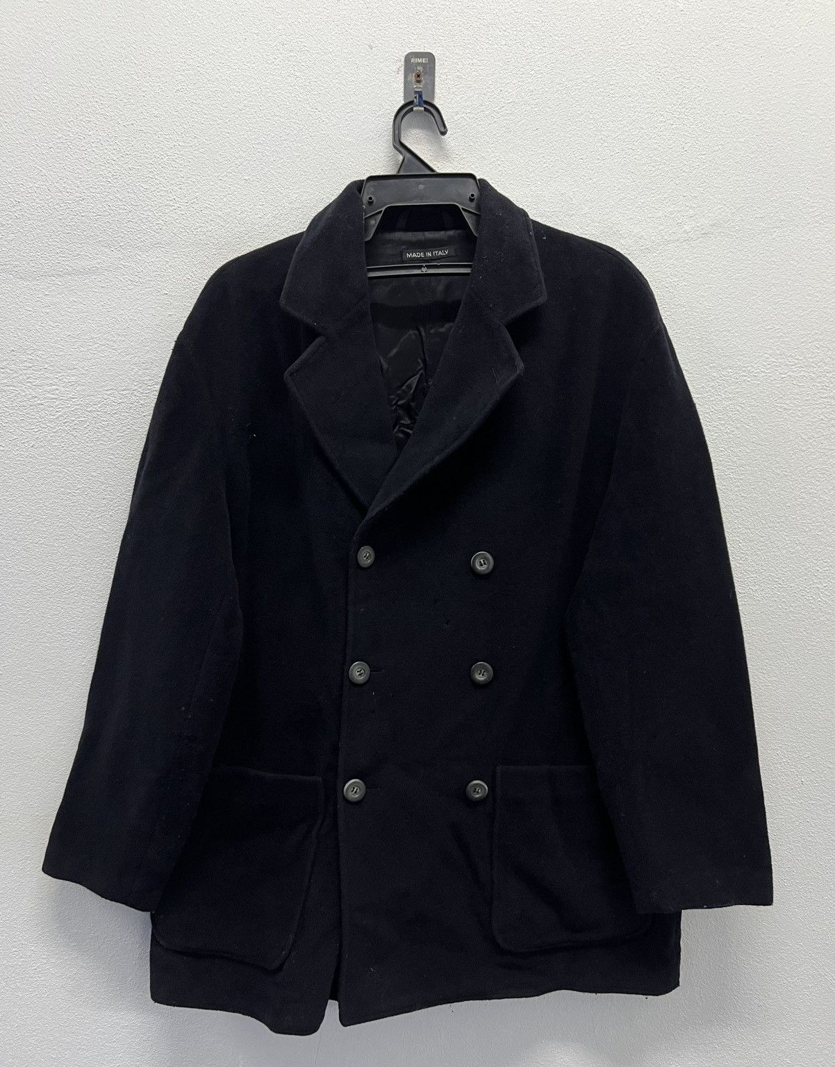 Emporio Armani × Vintage VINTAGE EMPORIO ARMANI MADE IN ITALY JACKET COAT Size US XL / EU 56 / 4 - 1 Thumbnail