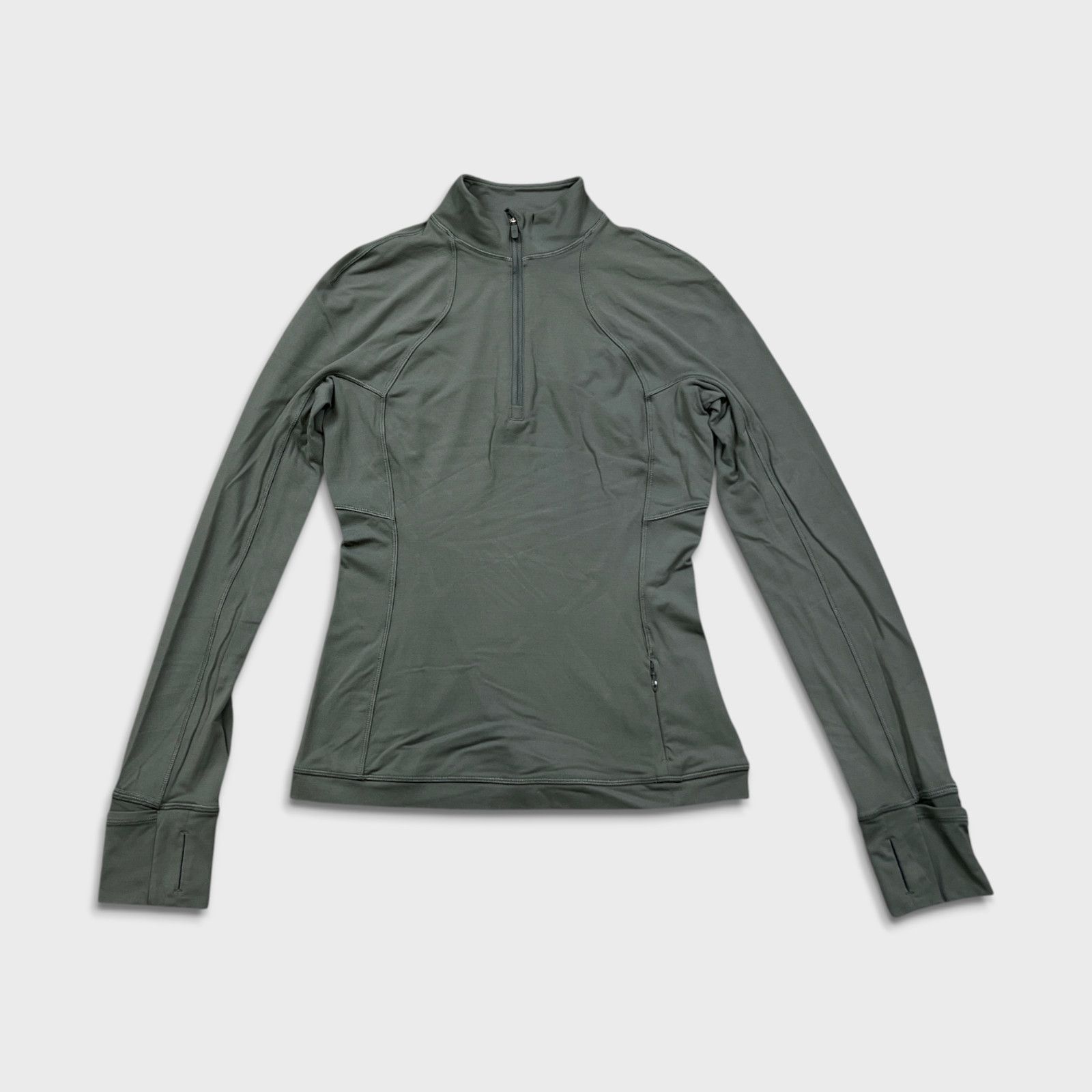 Lululemon Lululemon It’s Rulu Run Cropped Half Zip Thumbholes Jacket Size M / US 6-8 / IT 42-44 - 1 Thumbnail