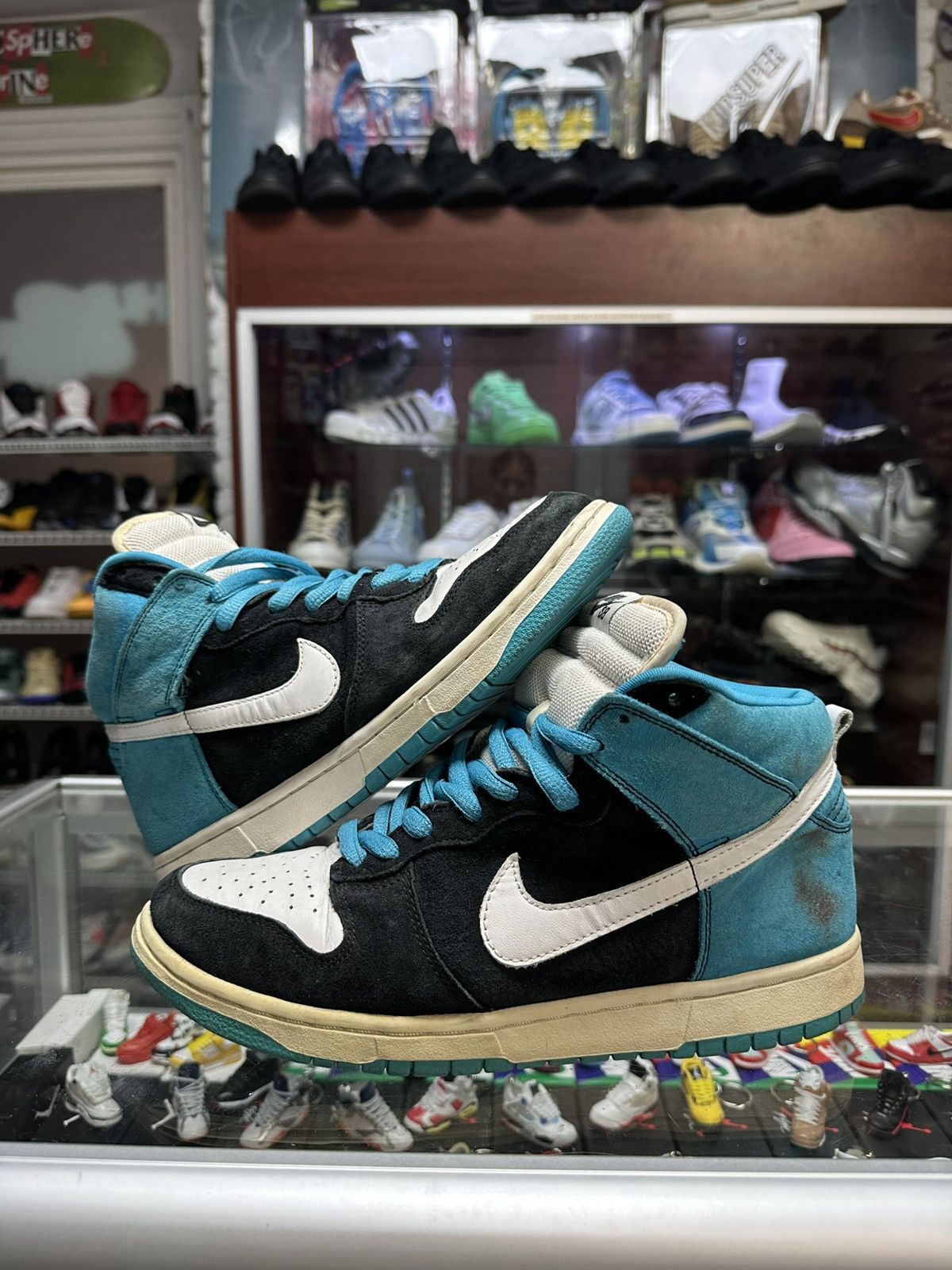 Nike Nike SB ‘Send Help’ Dunk Hi Circa 2006 Size US 9 / EU 42 - 1 Thumbnail