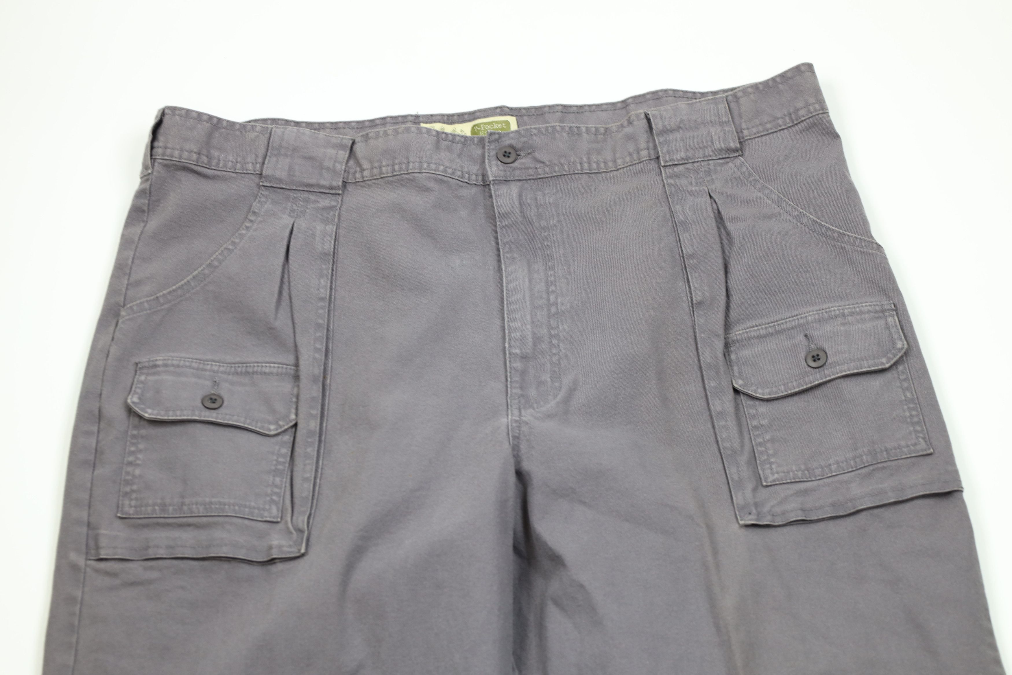 Cabelas Vintage Cabelas Wide Leg 7 Pocket Hiking Trekking Pants Size US 44 / EU 60 - 2 Thumbnail