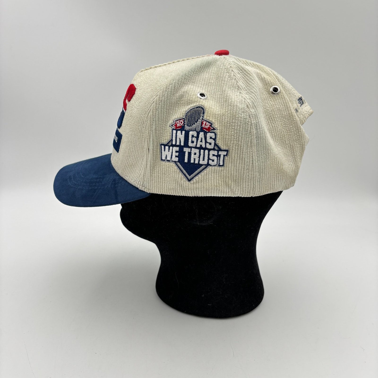 GAS Gas NYC Corduroy Dream Team Snapback In Gas We Trust Hat Size ONE SIZE - 5 Thumbnail